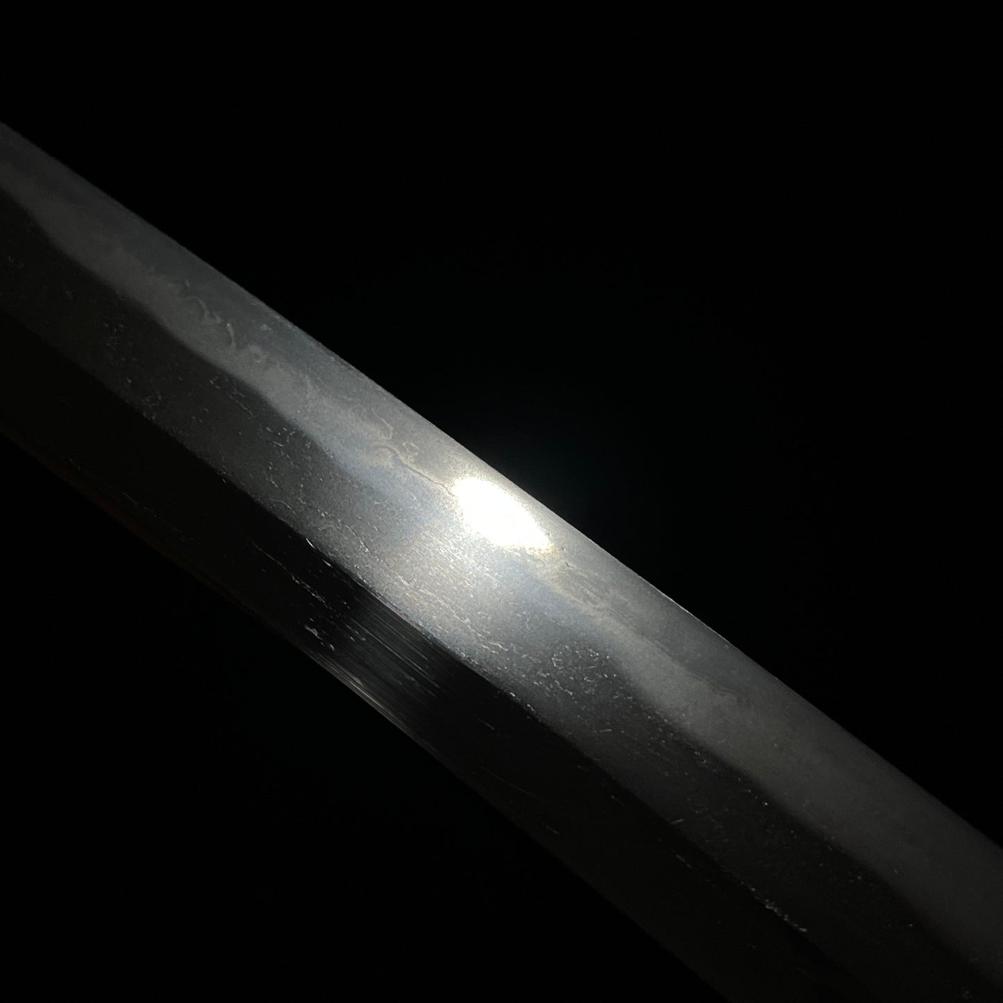 Homarekizu 誉傷, Long Wakizashi in Shirasaya, Edo period mumei