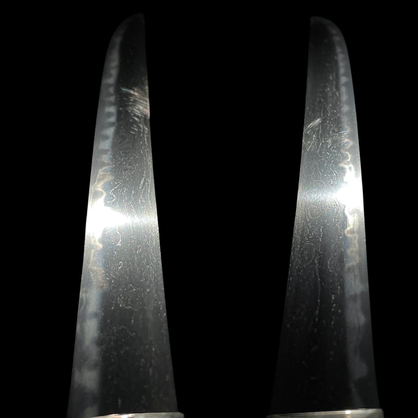 Byakudan-Nuri 白檀塗, Aikuchi Koshirae 合口拵, Tanbanokami Yoshimichi signed Kozuka and Warikogai