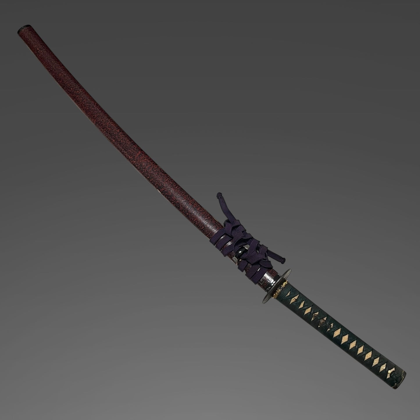 Kashu Kaneshige 加州兼重 Long and Heavy KATANA, Dragon Fuchikashira, Late Edo period