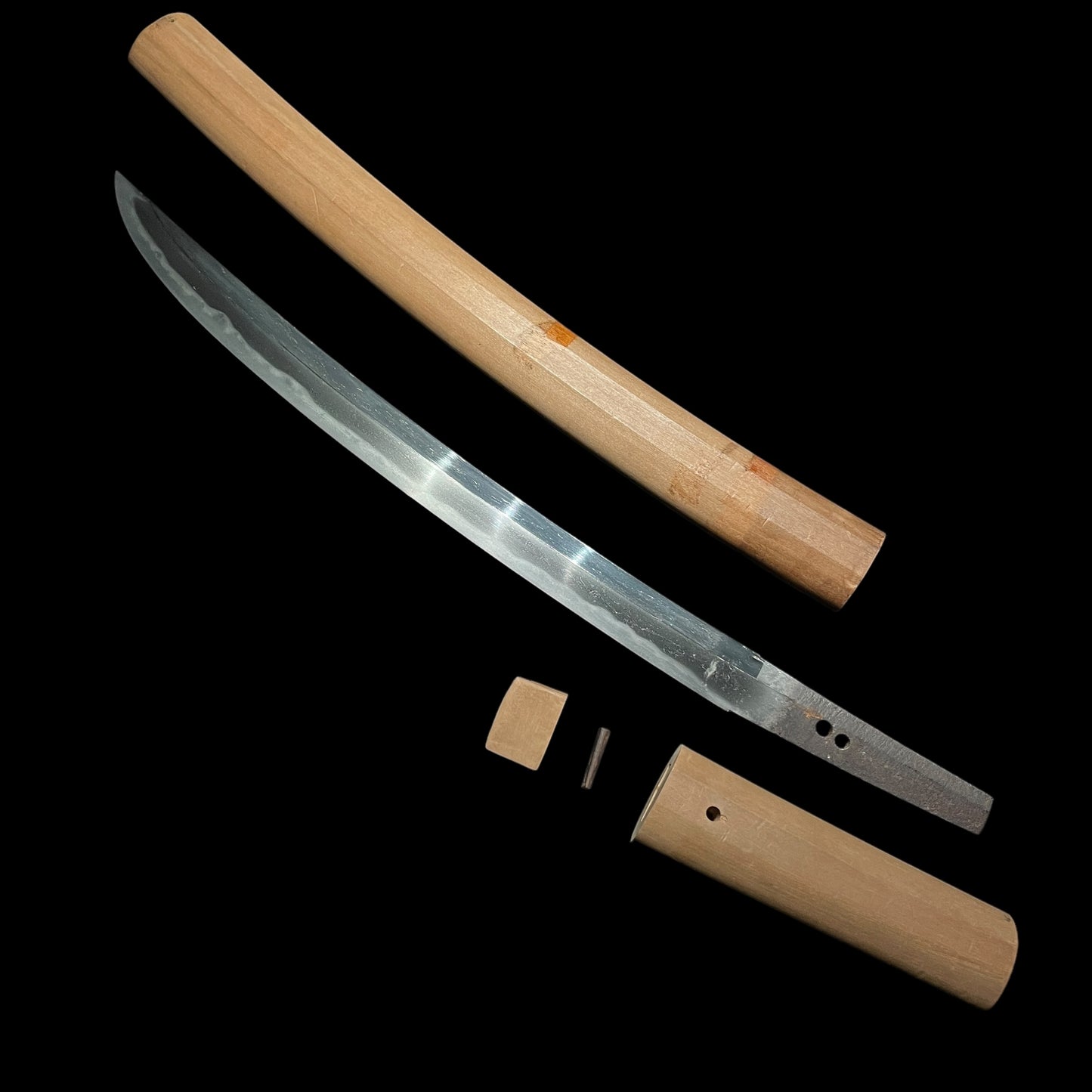 Shobuzukuri 菖蒲造 Wakizashi, Rugged Blade, Edo period mumei