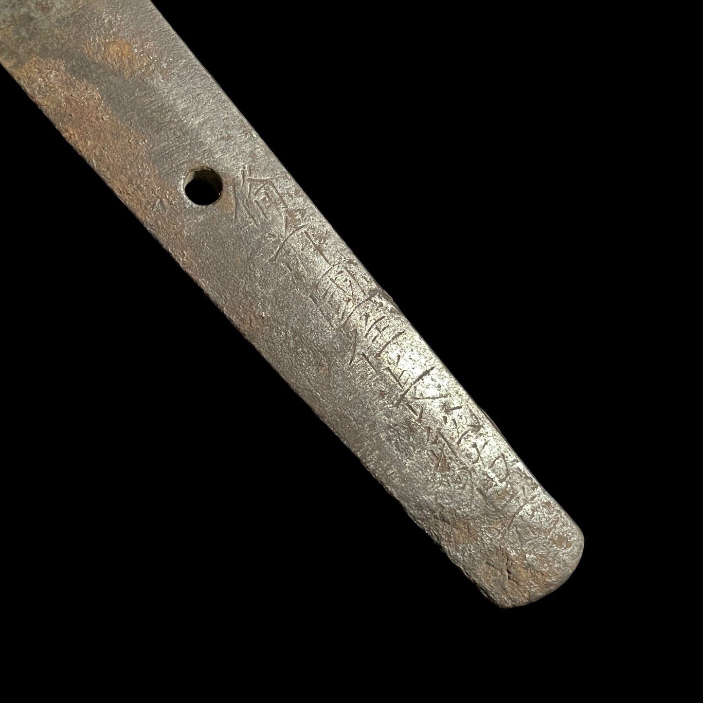 Bizenkokuju Osafune Sukesada signed Wakizashi, Katakitsuka-Koshirae 堅木柄拵, Muromachi period