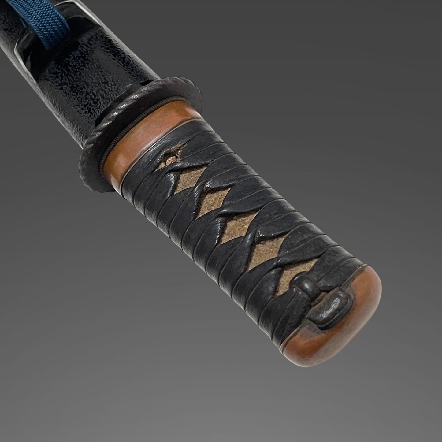 Copper Fittings TANTO, Rugged blade, with Kozuka, Late Edo period