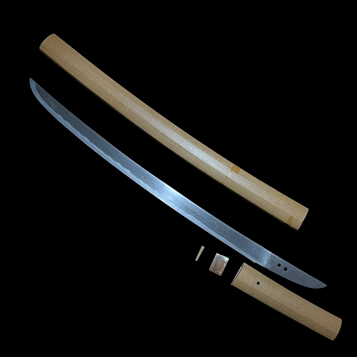 OODANBIRA Long Hirazukuri Wakizashi, Edo period mumei