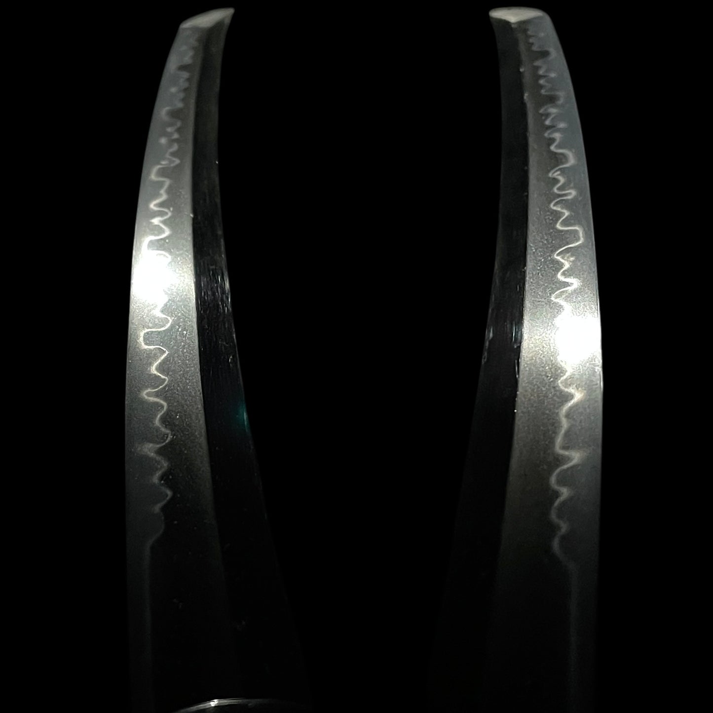 Amazing Hamon Wakizashi, Yokoyama Kozukedaijo Fujiwara Sukesada 横山上野大掾藤原祐定 signed