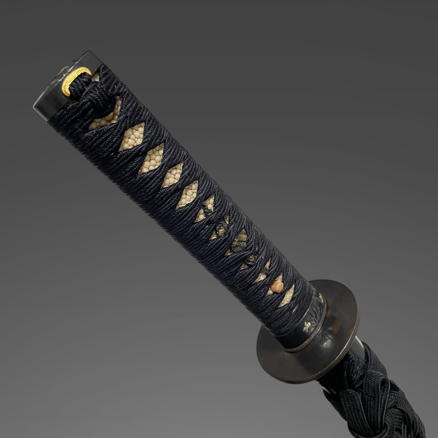 Owl Fuchikashira KATANA,  Masayoshi 正吉 signed, Edo period