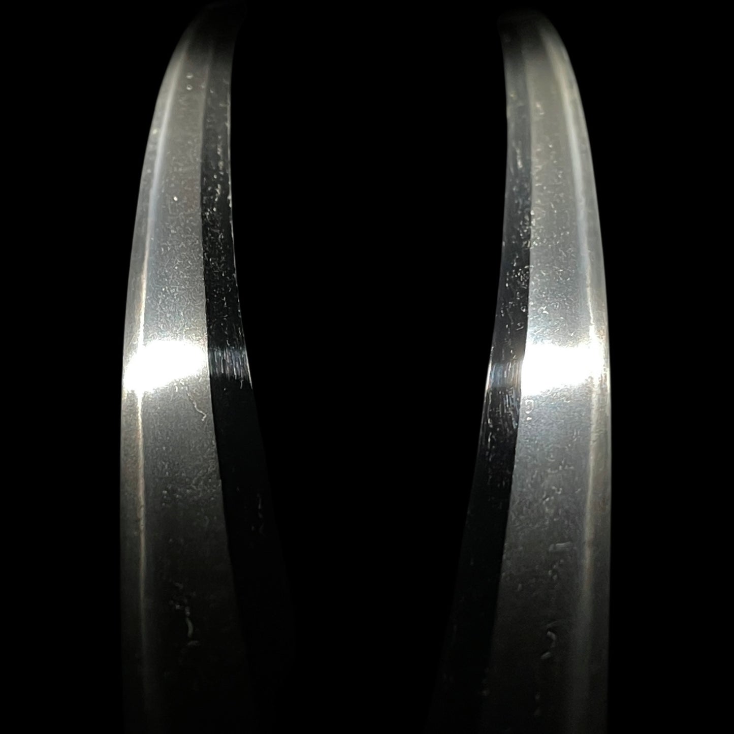 Long Wakizashi, ShibuichiFuchikashira 四分一縁頭, Edo period mumei