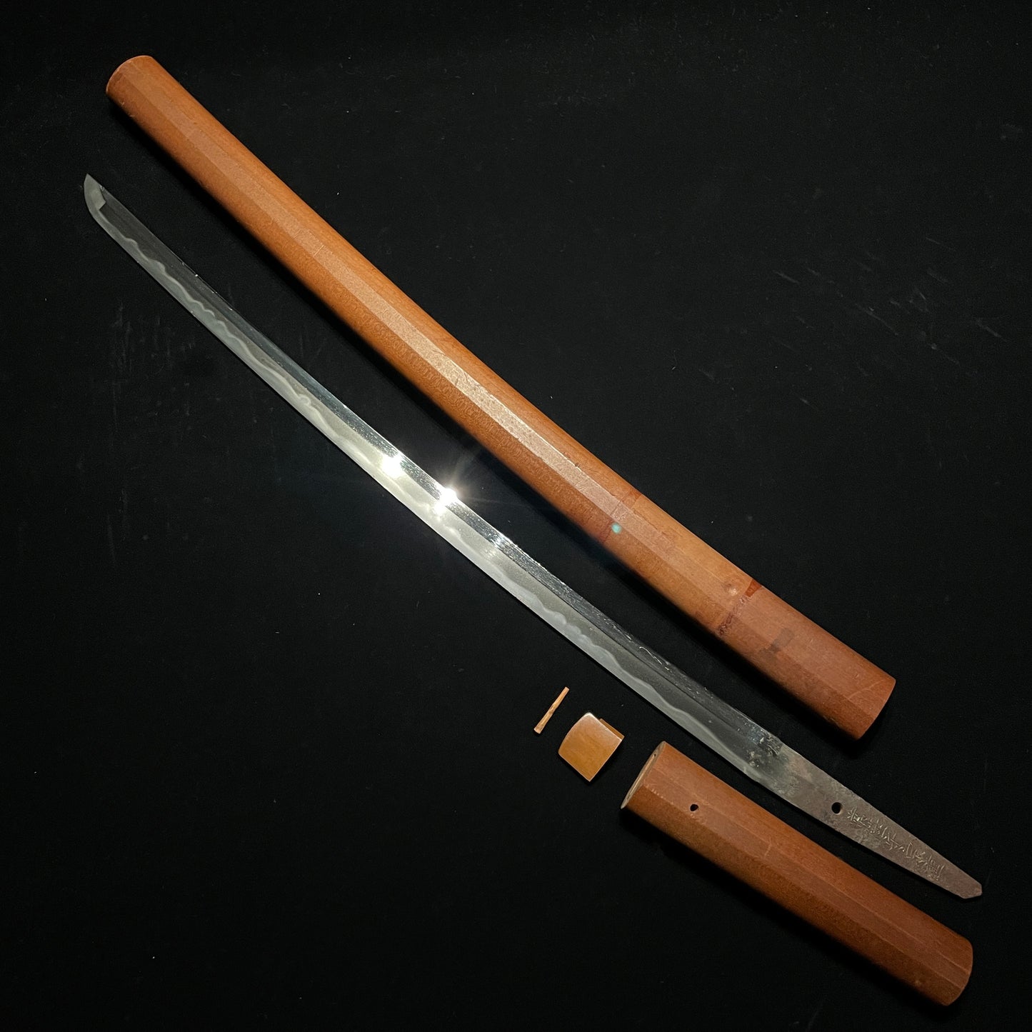 Hitachinokami Muneshige 常陸守宗重 signed, Long Wakizashi, Edo period