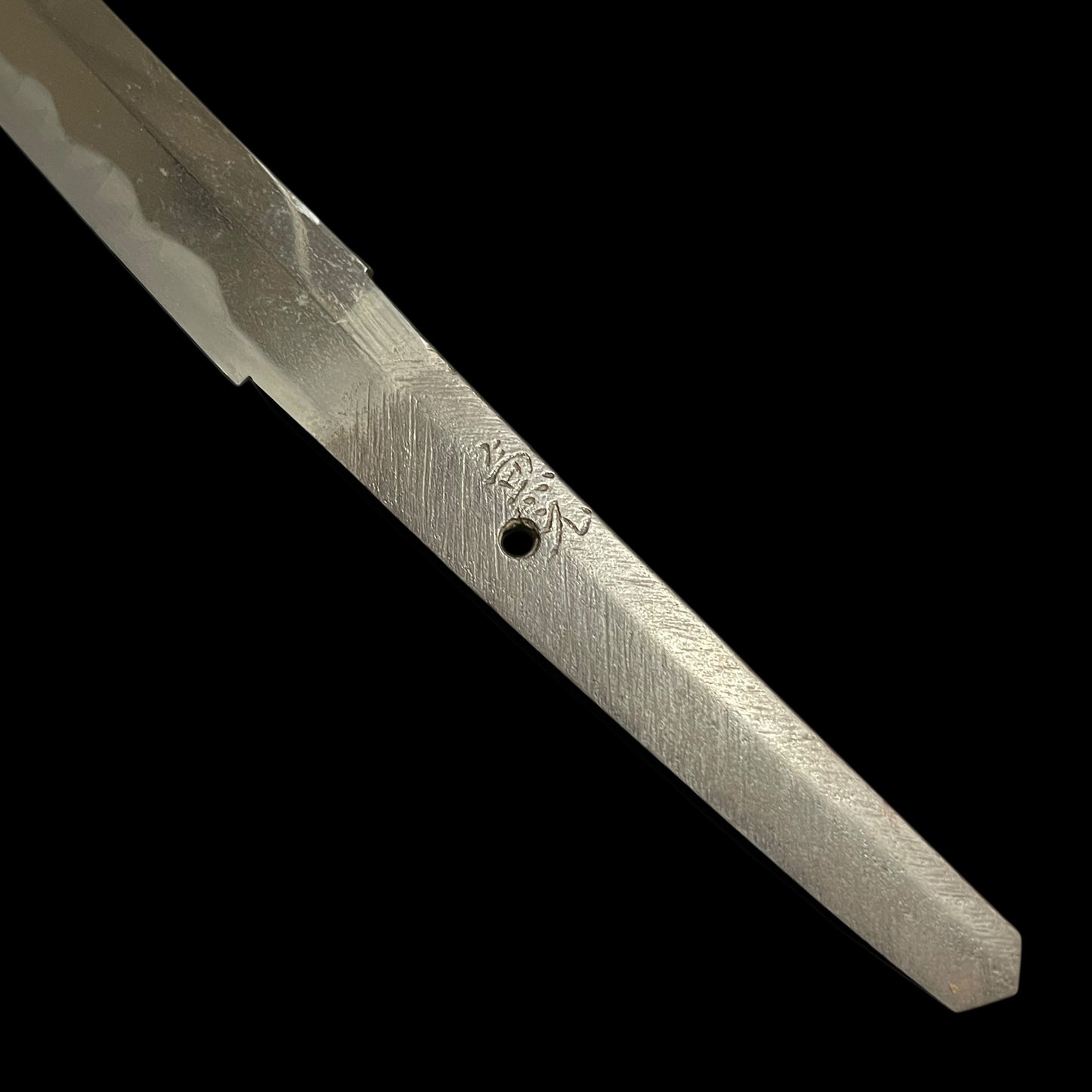 Kanemoto 兼元 signed Long WAKIZASHI, Boar Fuchikashira, Edo period