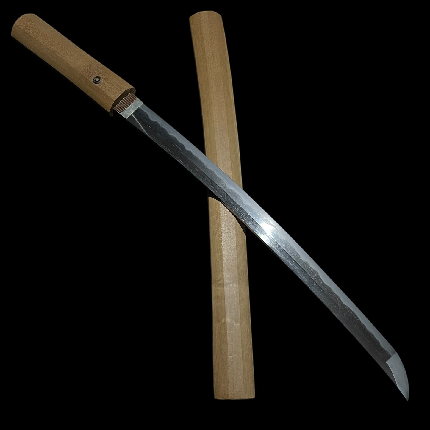 Bishuosafune Sukesada 備州長船祐定 signed Wakizashi, Suebizen 末備前, Late Muromachi period