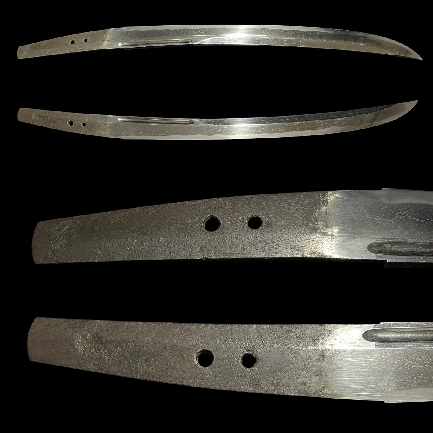 Heavy Naginata Naoshi 薙刀直 Wakizashi, Wide and Thick Blade, Muromachi period mumei
