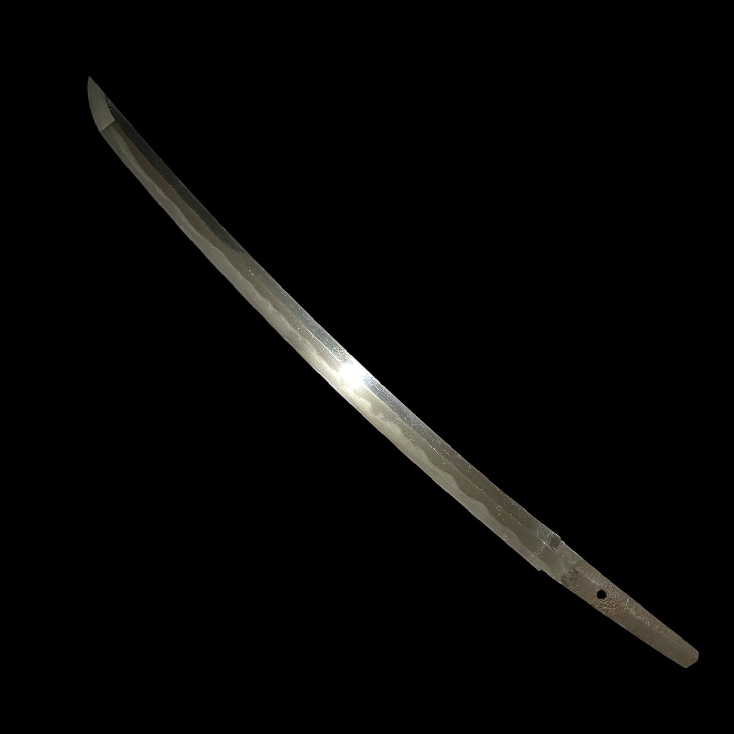 Monju Kaneshige 文珠金重 signed WAKIZASHI, Oogunome-Hamon 大互目刃文, Edo period