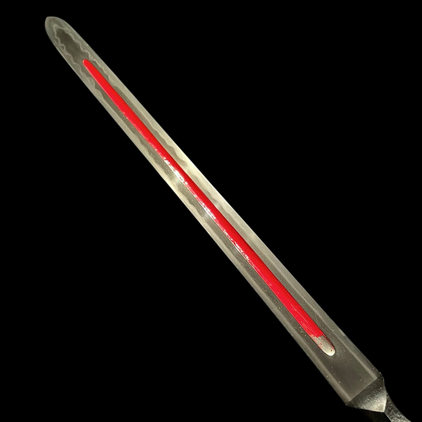 Oomiyrai 大身槍, Long Hirasankaku Yari 平三槍, Gunome-Hamon 互目刃文, Edo period mumei