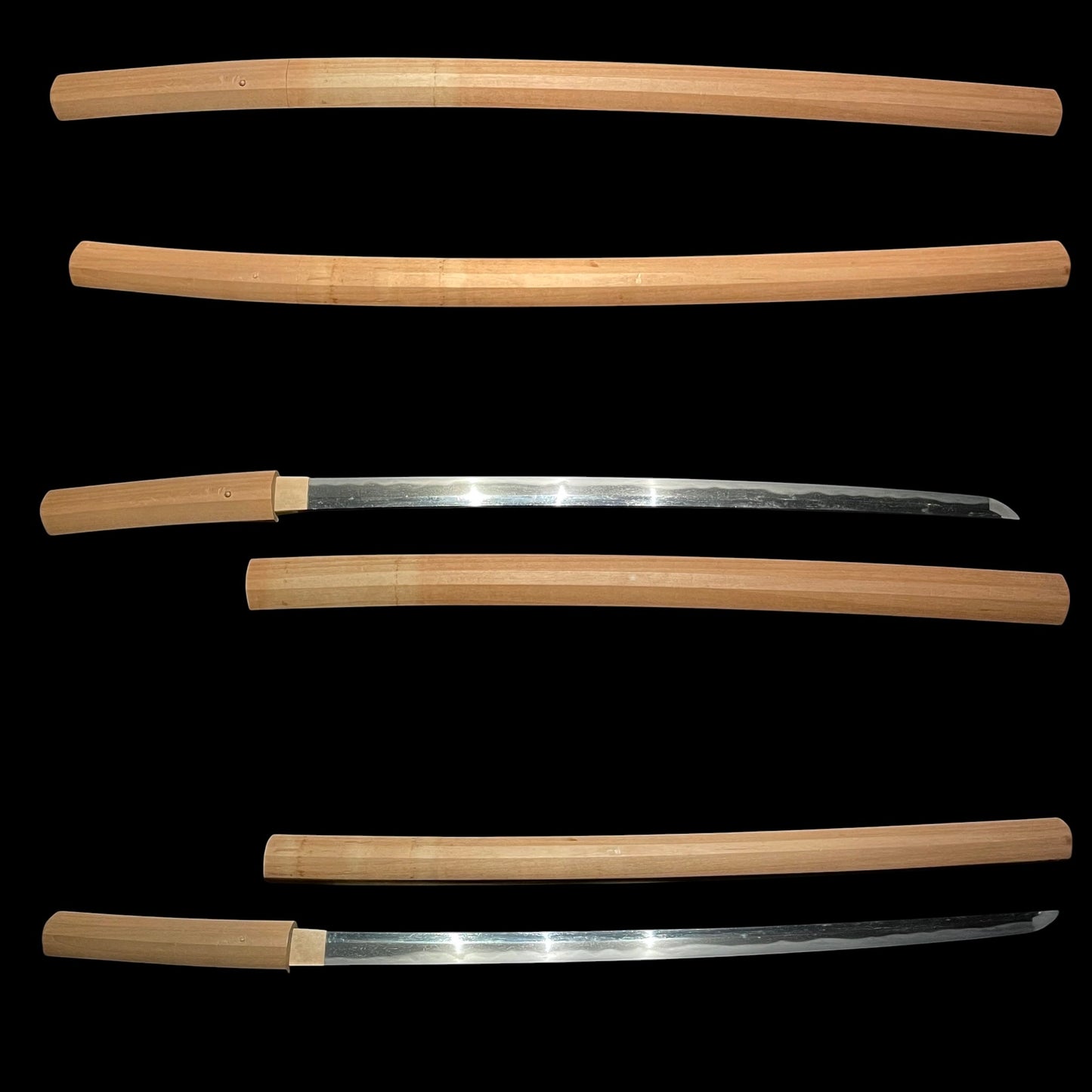 Straight Blade Long Wakizashi, Early Edo period mumei