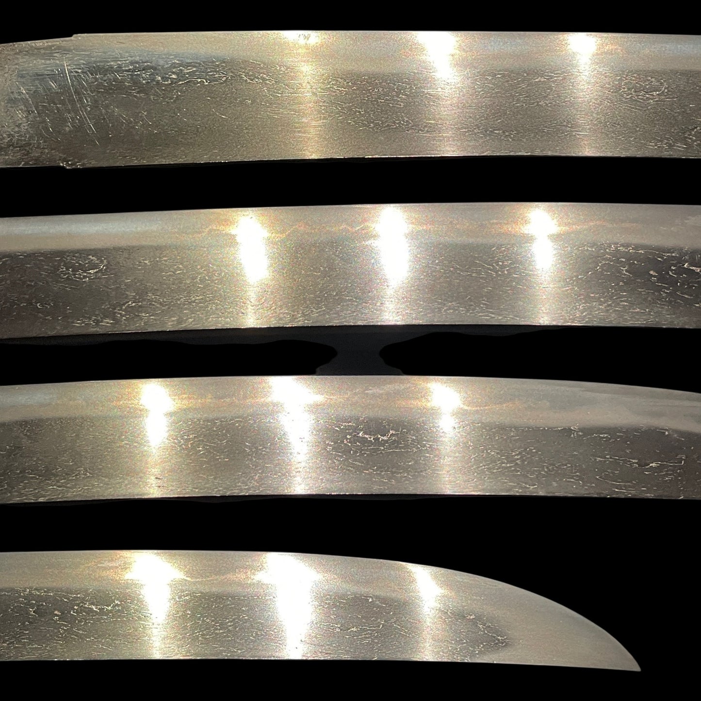 MASAMUNE 正宗 signed Hirazukuri Sunnobi-Tanto in Shirasaya, Homarekizu 誉傷