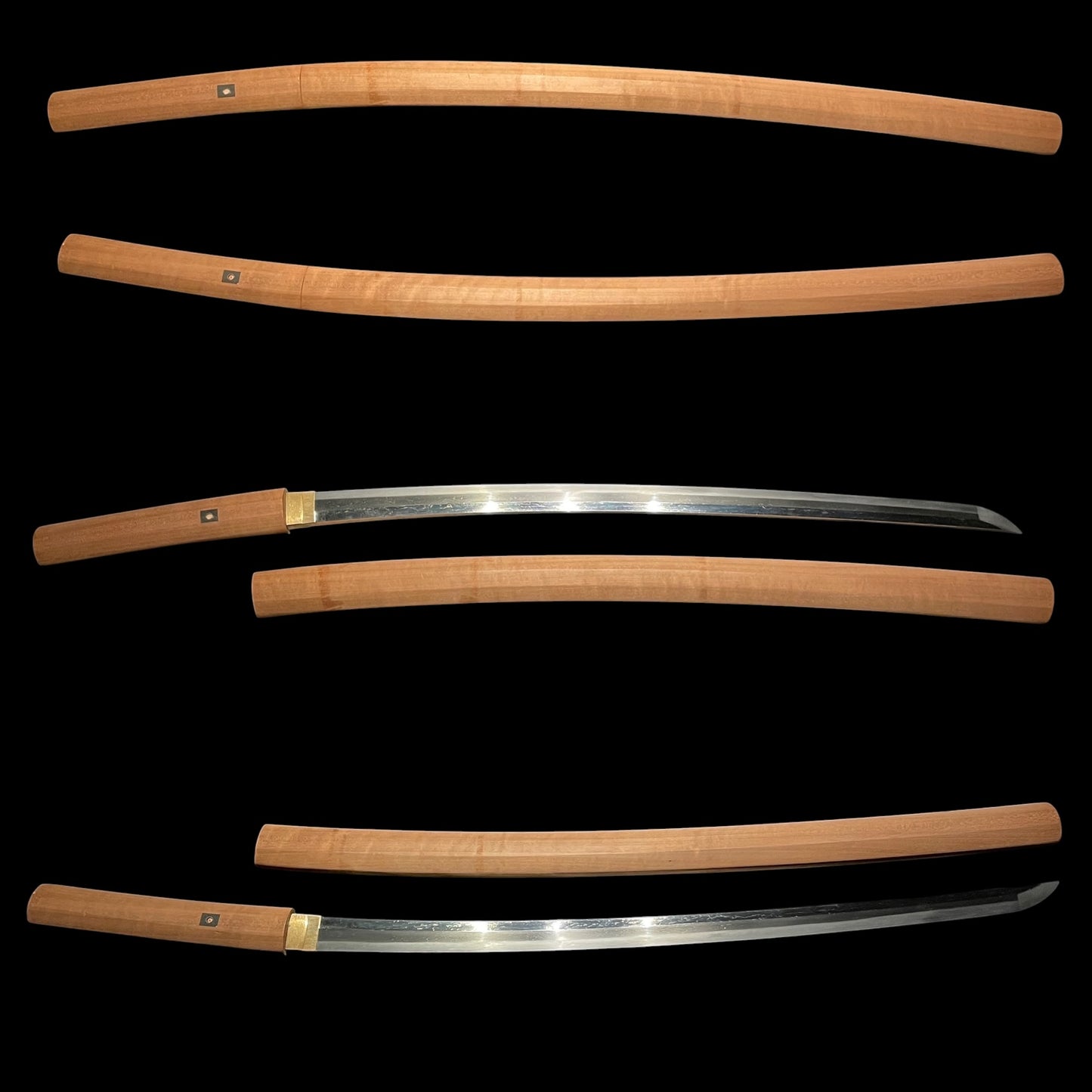 Wide and Thick KATANA, Naga 長 signed, Late Edo preiod