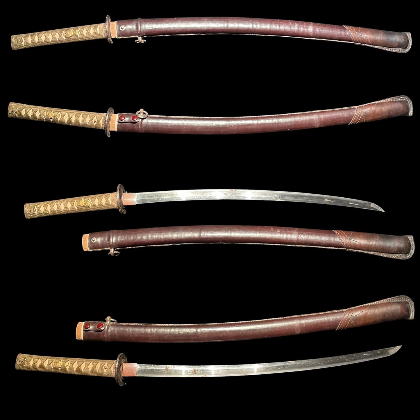 Ryakushiki GUNTO 略式軍刀, Bishuosafune Sukesada 備州長船祐定 signed