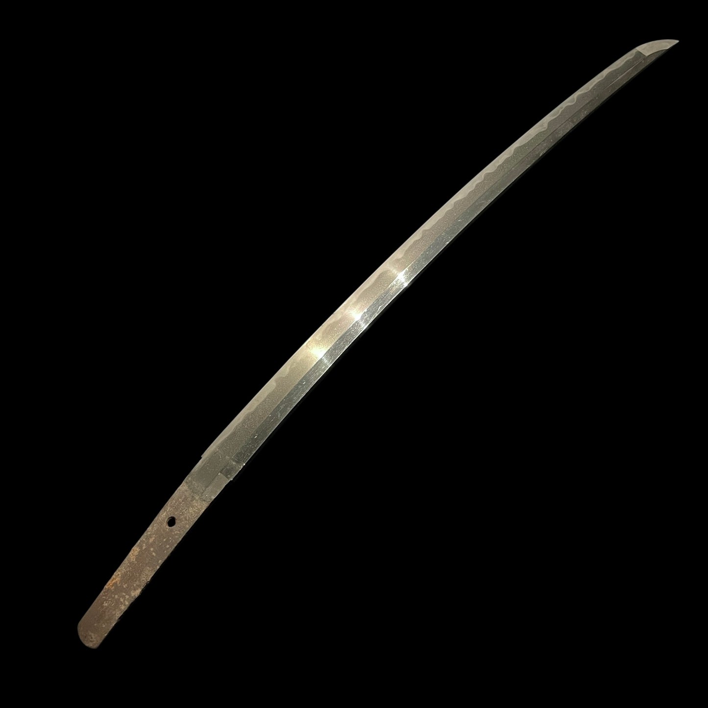 Good Jigane Long WAKIZASHI in Shirasaya, Edo period mumei