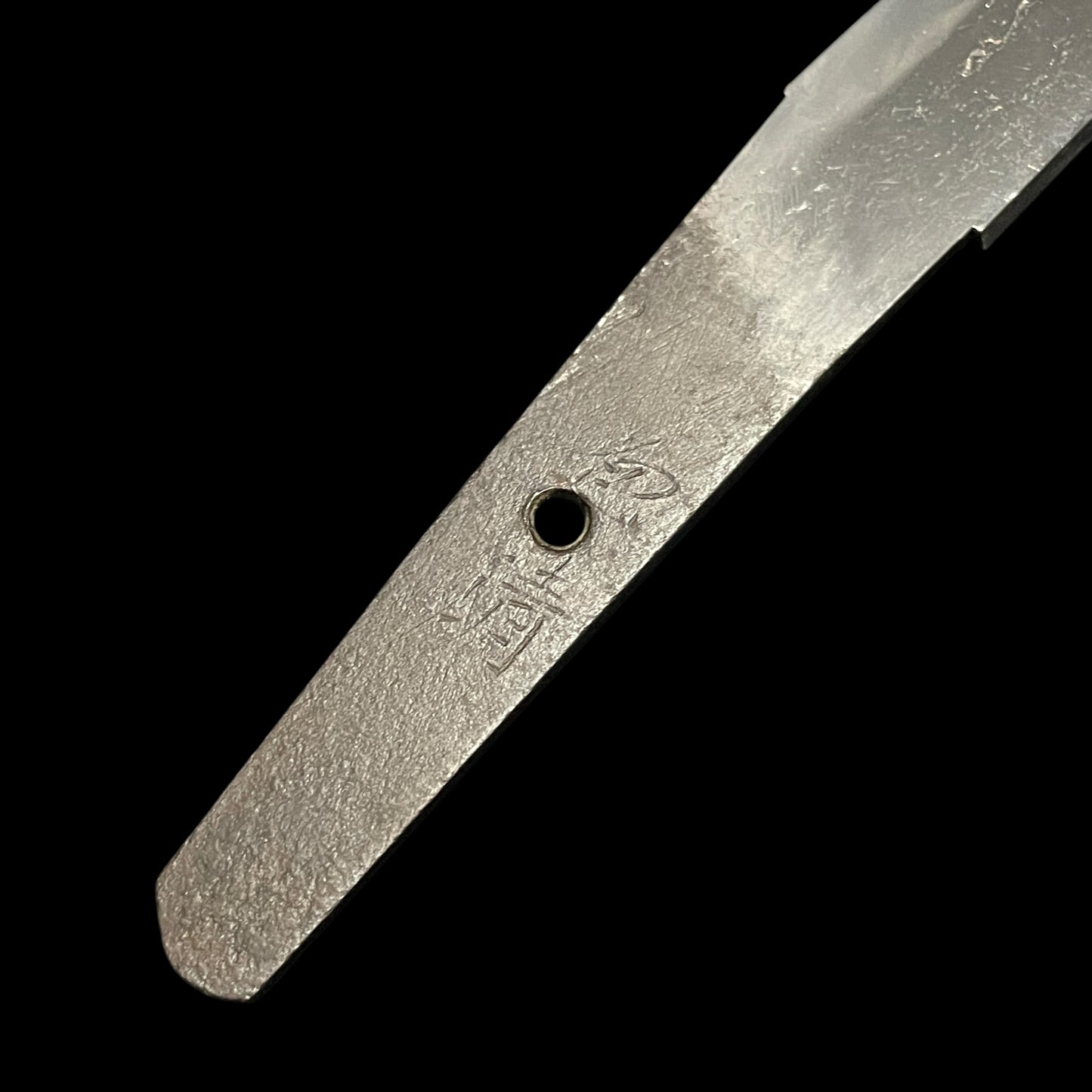 Unokubi-Zukuri 鵜首造 Wakizashi, Kanekiyo 兼清 signed, Muromachi period