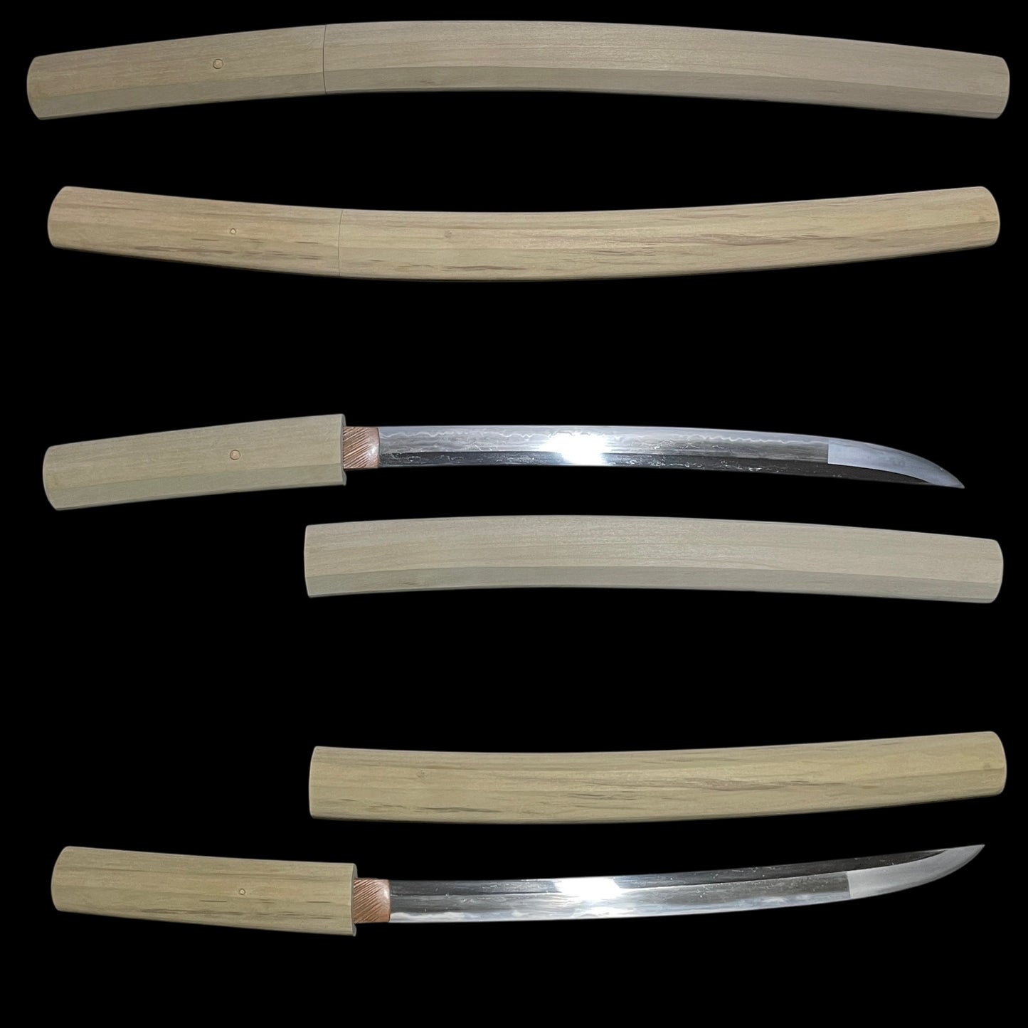 Ookissaki 大切先, Hiromasa 廣正 signed Wakizashi, Edo period