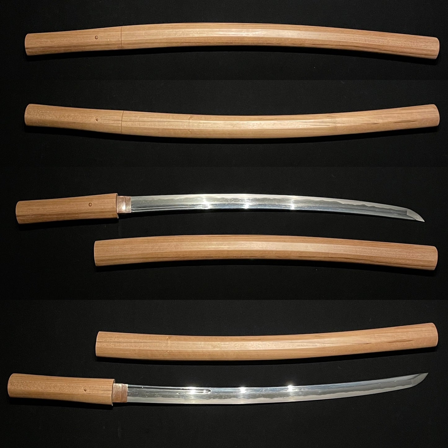 Takada 高田 BUNGOTO 豊後刀 Wakizashi, Koshibi 腰樋, Edo period, NBTHK Certificate