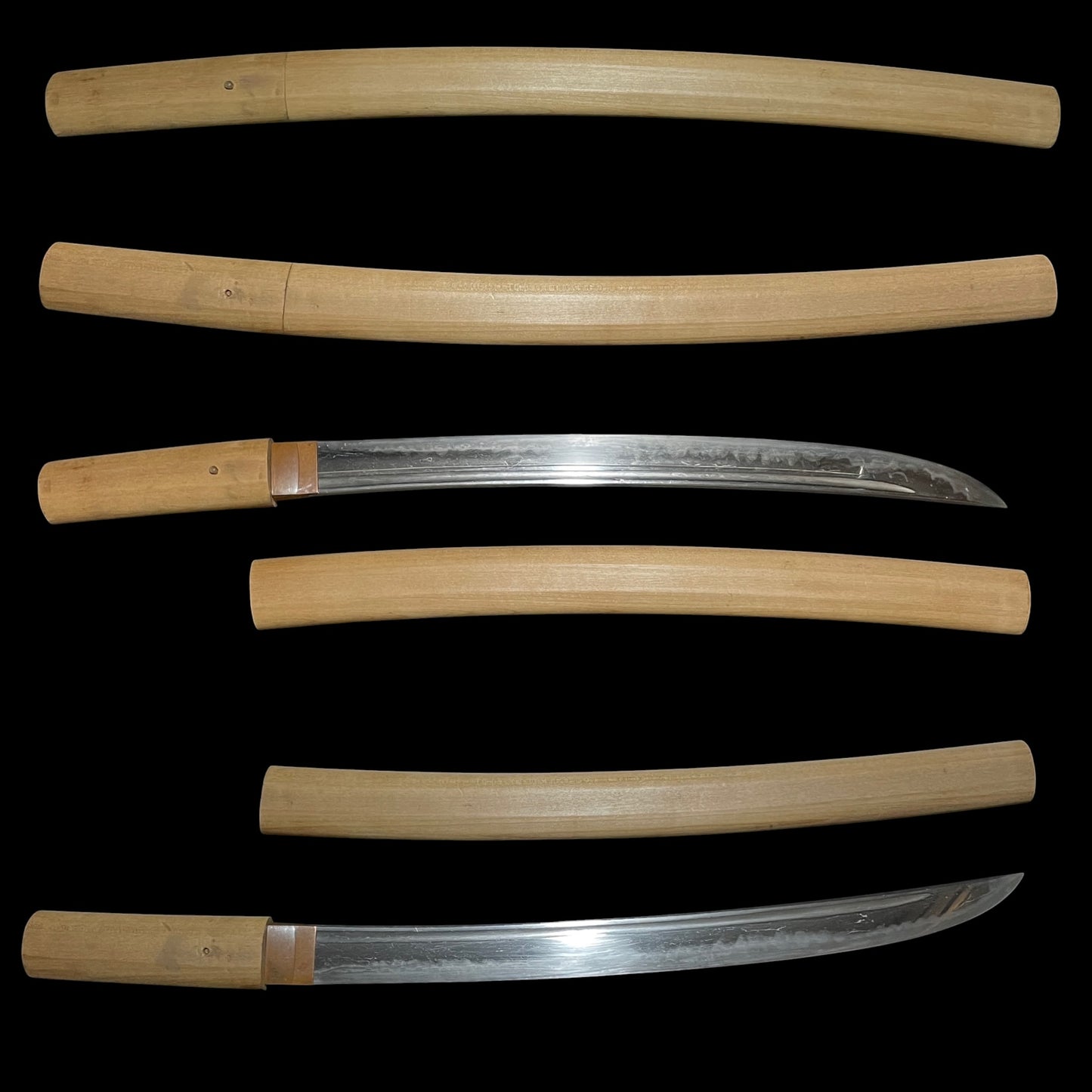 Hirazukuri DANBIRA 段平 Wakizashi, Norimitsu 則光 signed, Very wide blade, Muromachi period