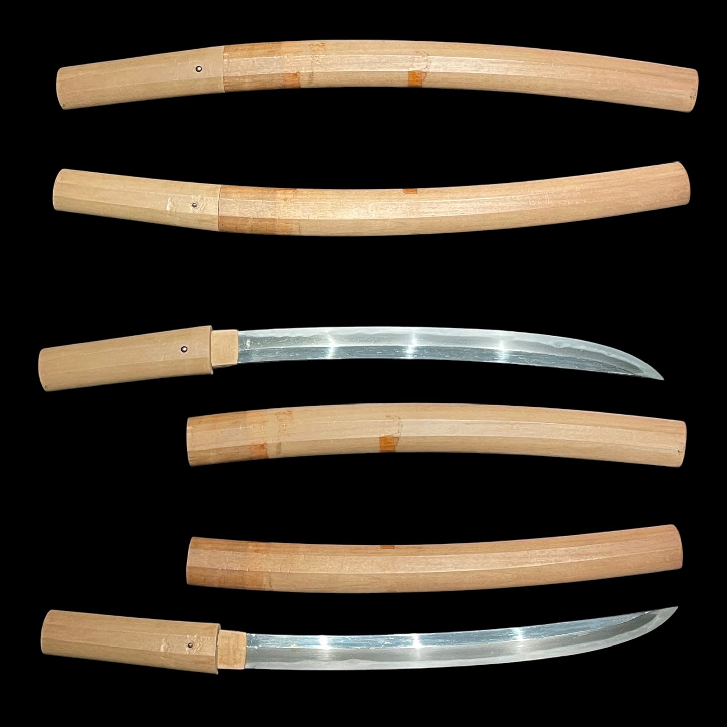 Shobuzukuri 菖蒲造 Wakizashi, Rugged Blade, Edo period mumei