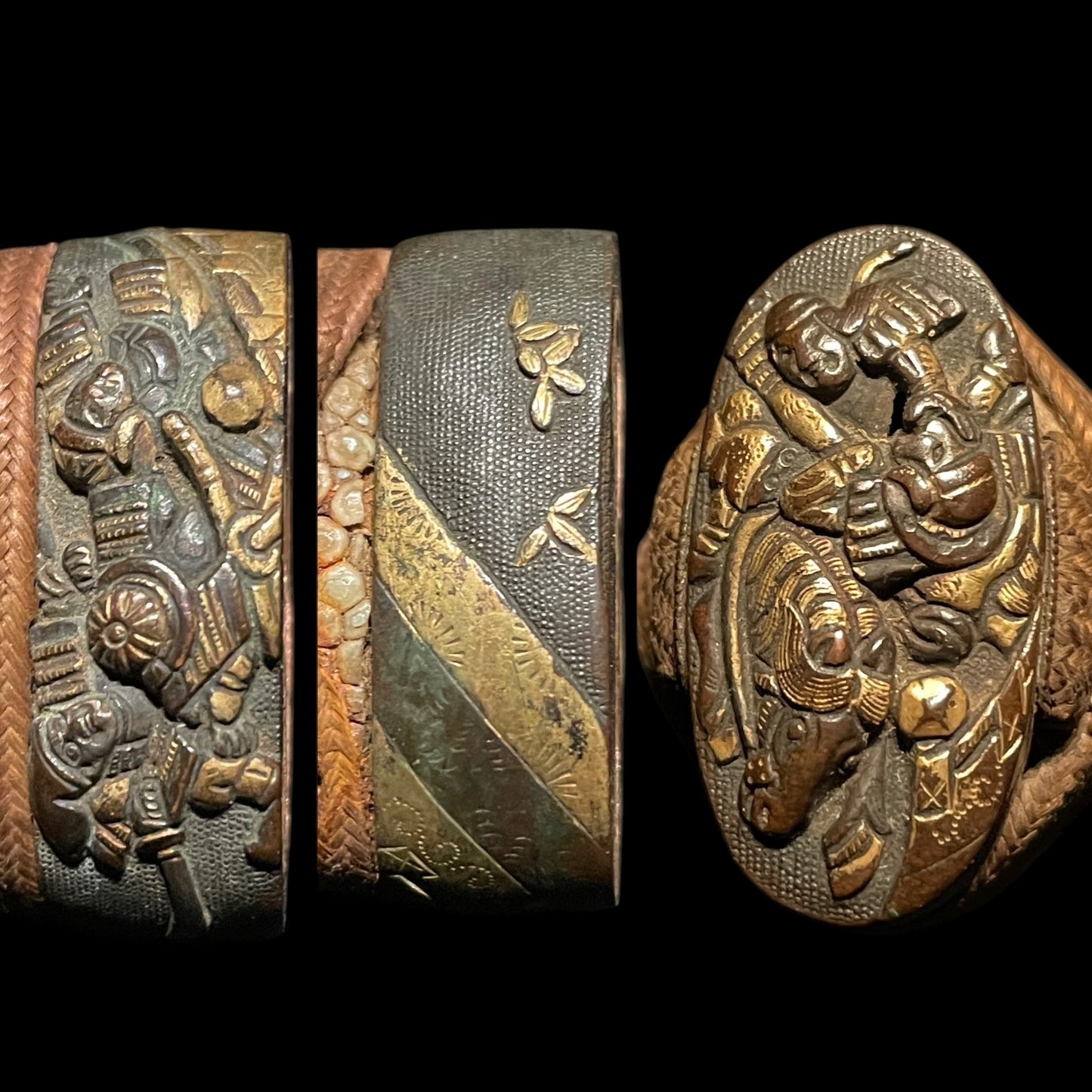 Shobuzukuri Wide Wakizashi, Osumizo Fujiwara Masahiro signed, with Shirasaya