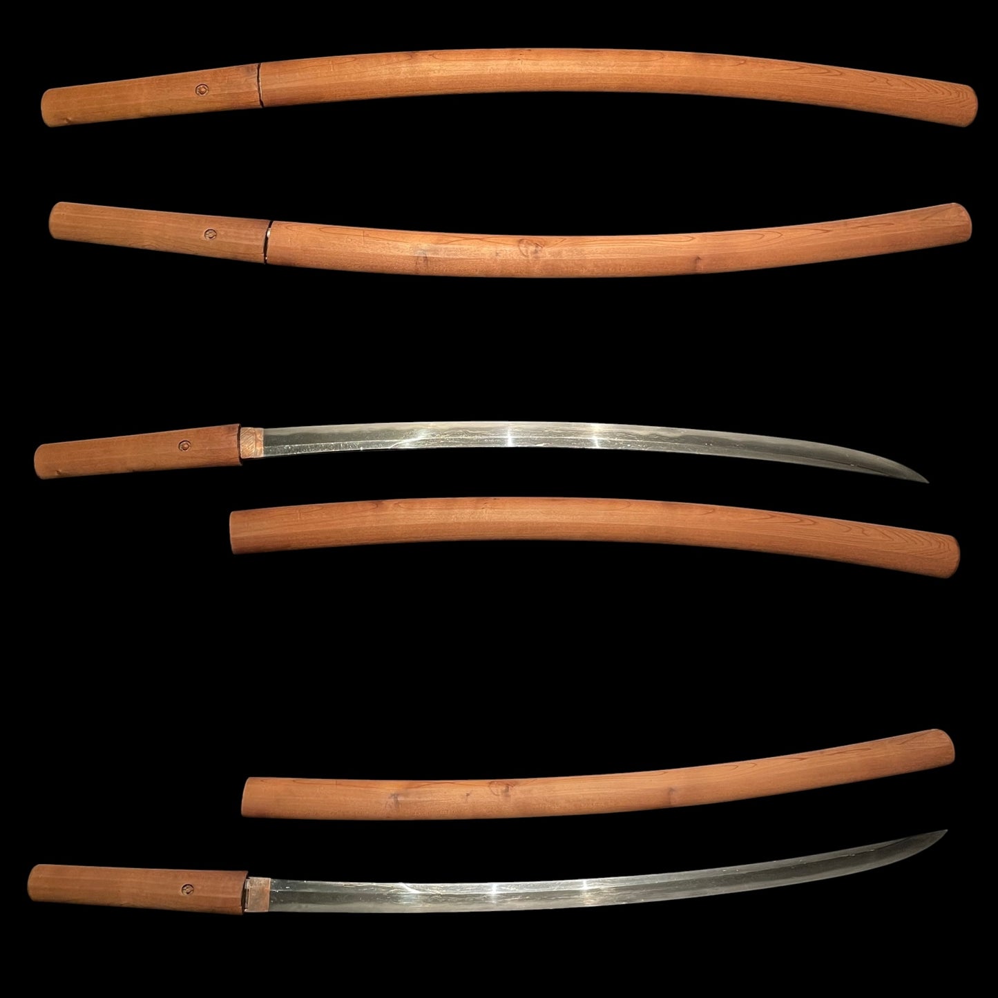 Long NAGAMAKI-NAOSHI 長巻直し Wakizashi, Taira Takada 平高田, Muromachi period, NBTHK Certificate