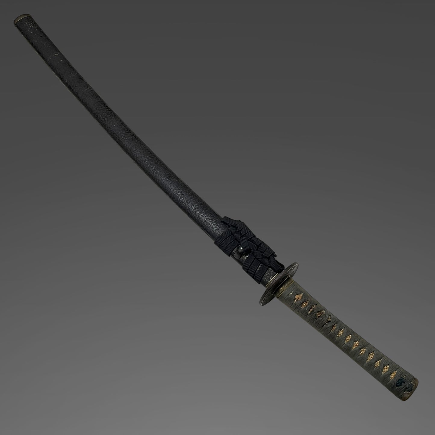 Brass Fittings KATANA, Sekizenjoke Chikanori 関善定家近則 signed, Late Edo period