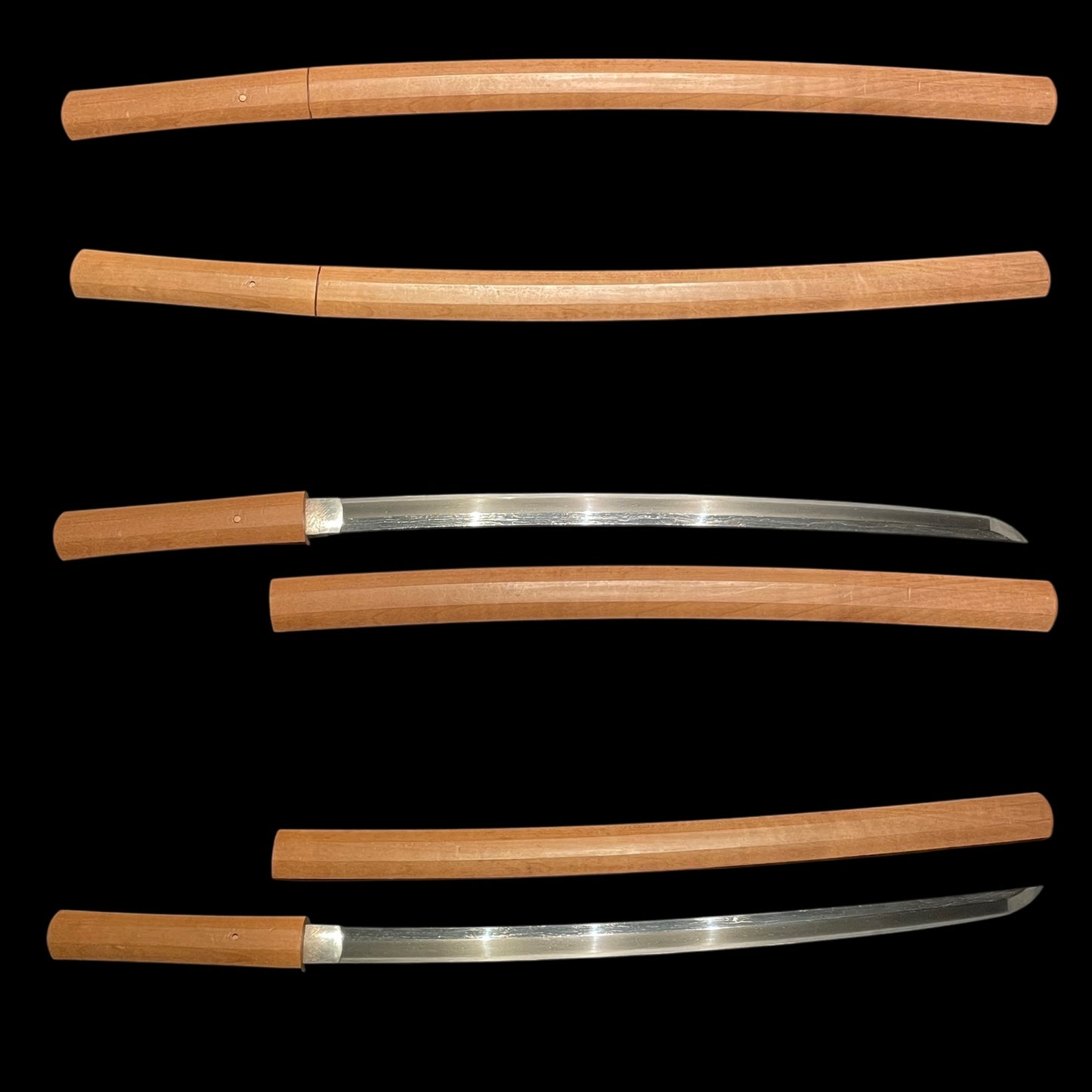 GAKUMEI 額銘 Sukenobu 助延 signed Wakizashi, Muromachi period