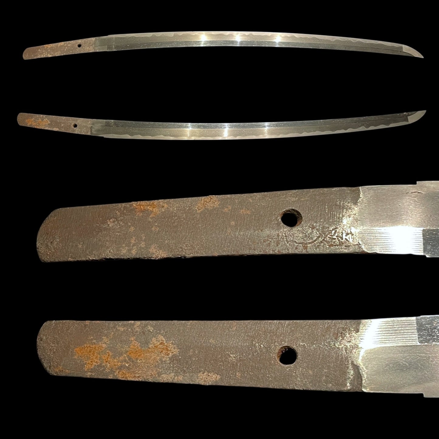 Good Jigane Long WAKIZASHI in Shirasaya, Edo period mumei