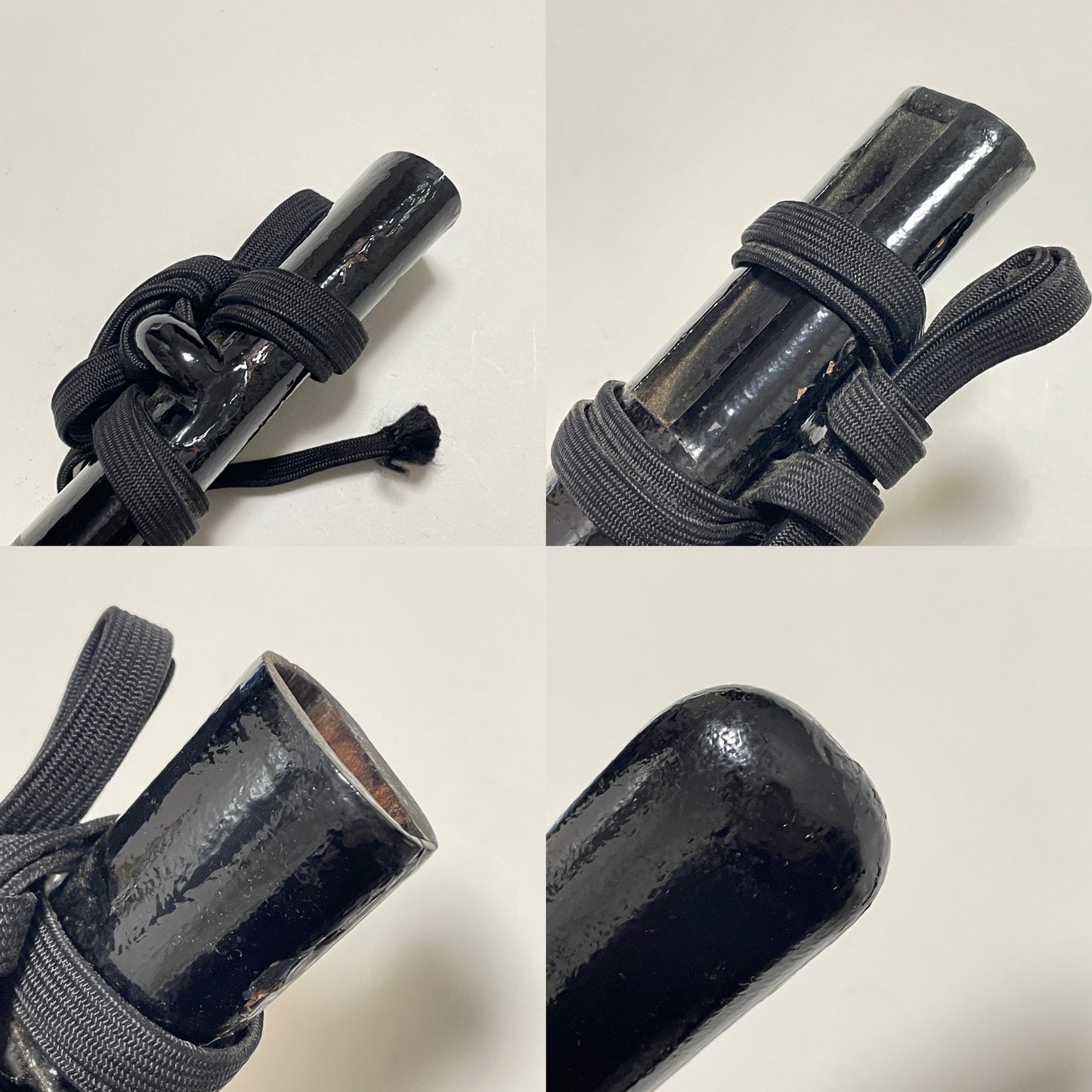 Long Wakizashi, Copper Tsuba, Shibuichi Fuchikashira, Edo period mumei