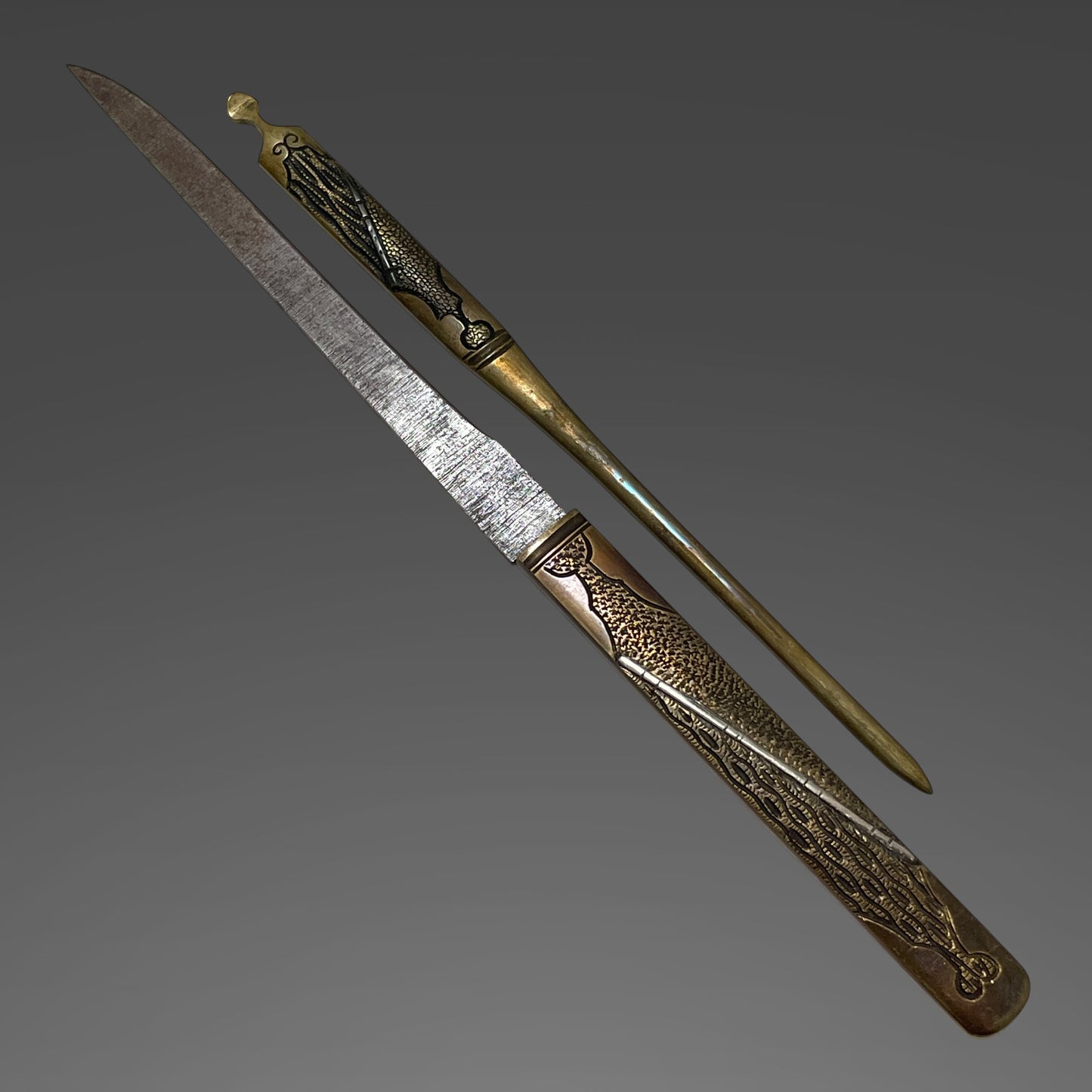Owari-Seki 尾張関, Matsushiro Koshirae Wakizashi 松代拵脇差, with Kozuka Kogai, Edo period