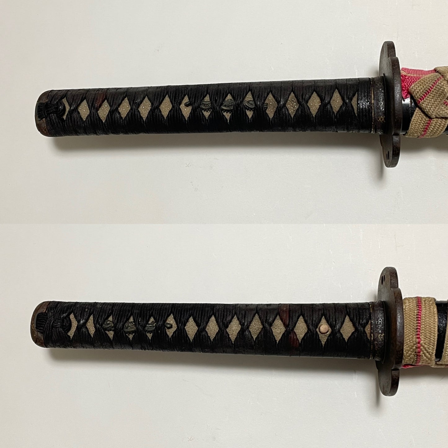 Black KATANA, Bushuju Kunihiro 武州住国廣 signed TSUBA, Edo period mumei