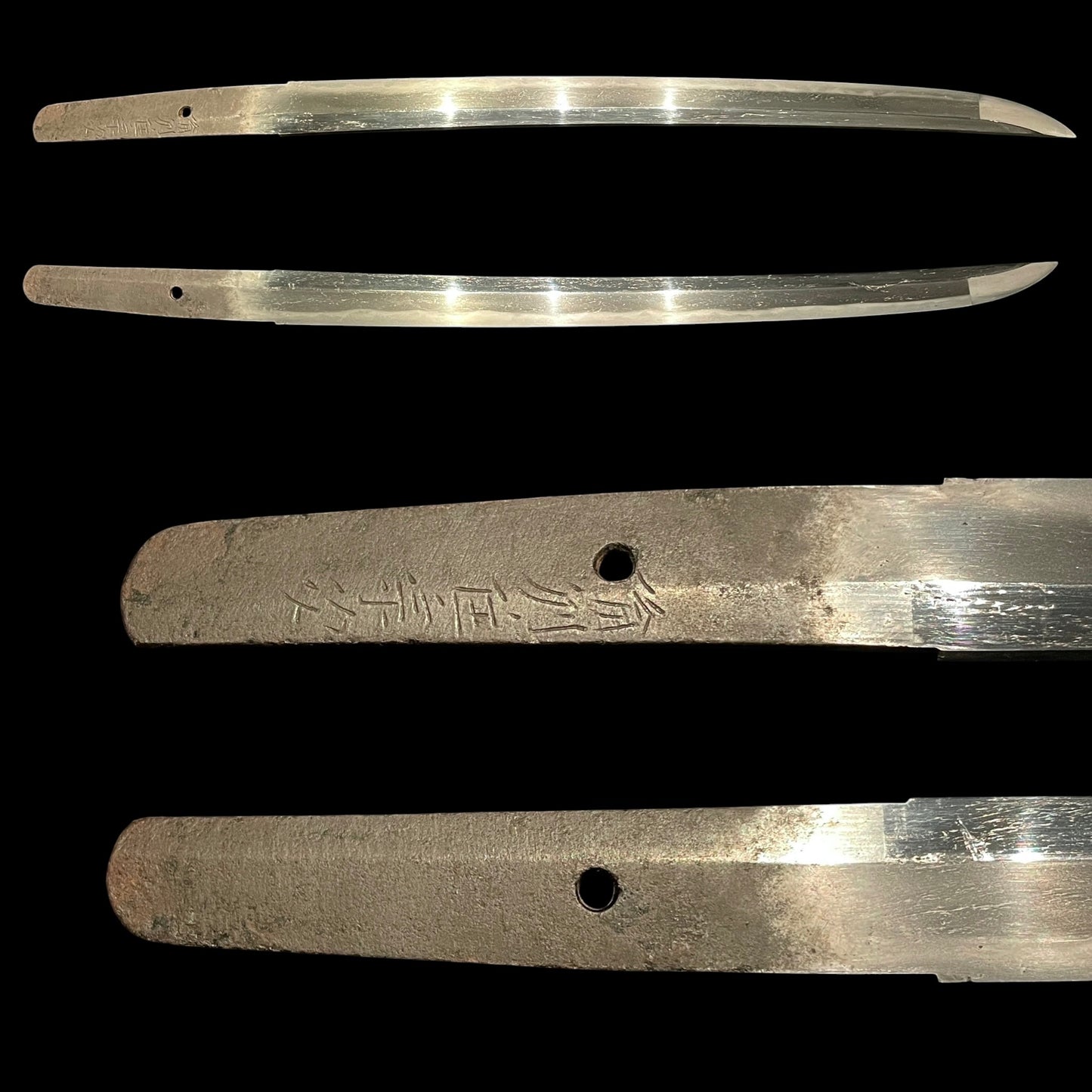 Ookissaki Wakizashi, Bishuju Munetsugu 備州住宗次 signed, Muromachi period