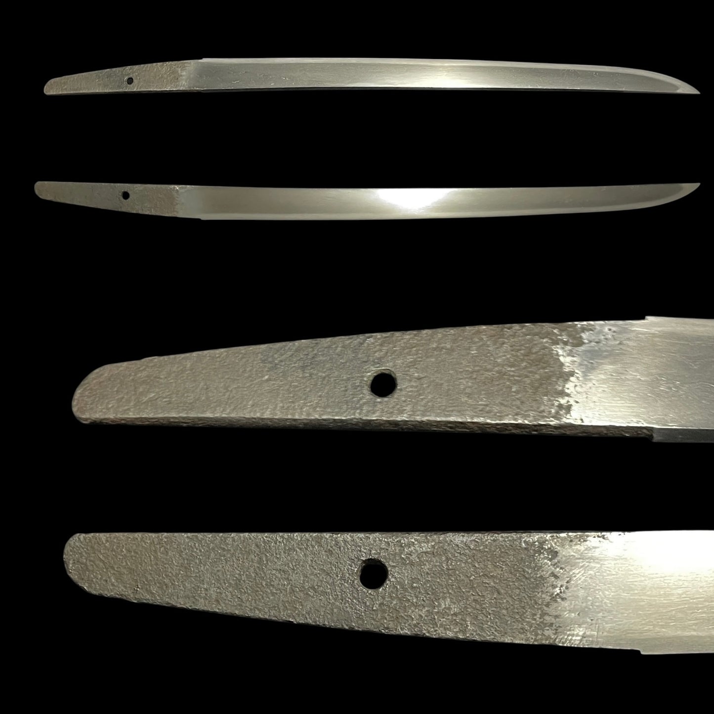 Fuyuhiro 冬広, Hadamono 肌物 Wakizashi, Muromachi period, NBTHK Certificate