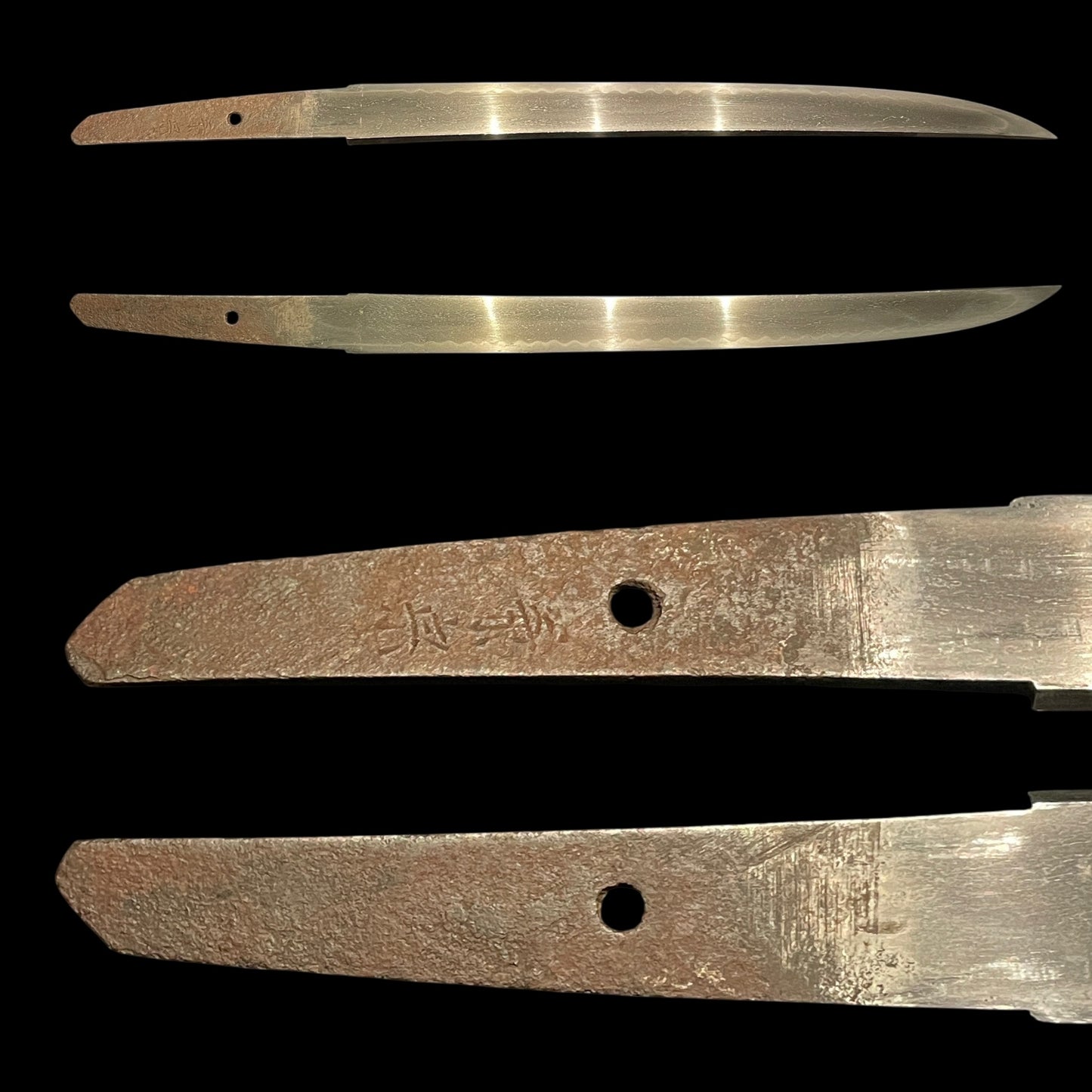 Gunomehamon 互目刃文 Tanto,Kanemune 兼宗 signed, Muromachi period