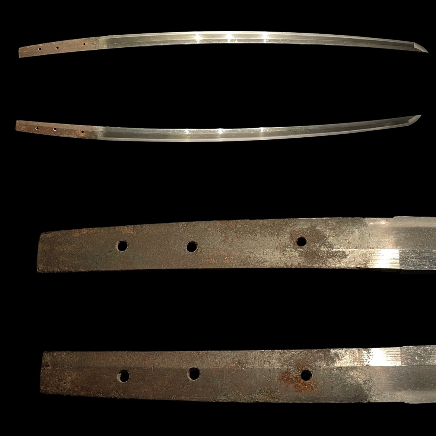 Suguha　直刃 KATANA in Shirasaya, Oosuriage-Mumei, Muromachi period