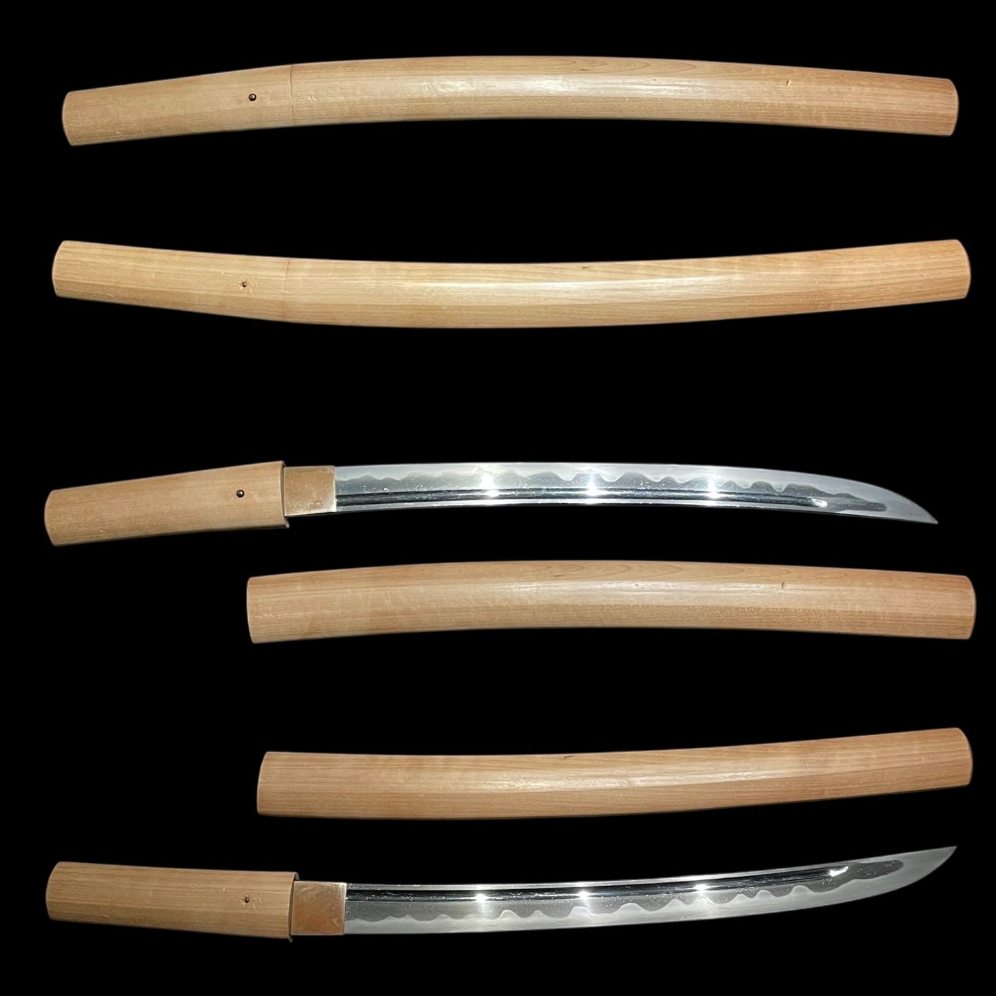 Hirazukuri Wakizashi 平造脇差, Wide blade, Good condition, Edo period mumei