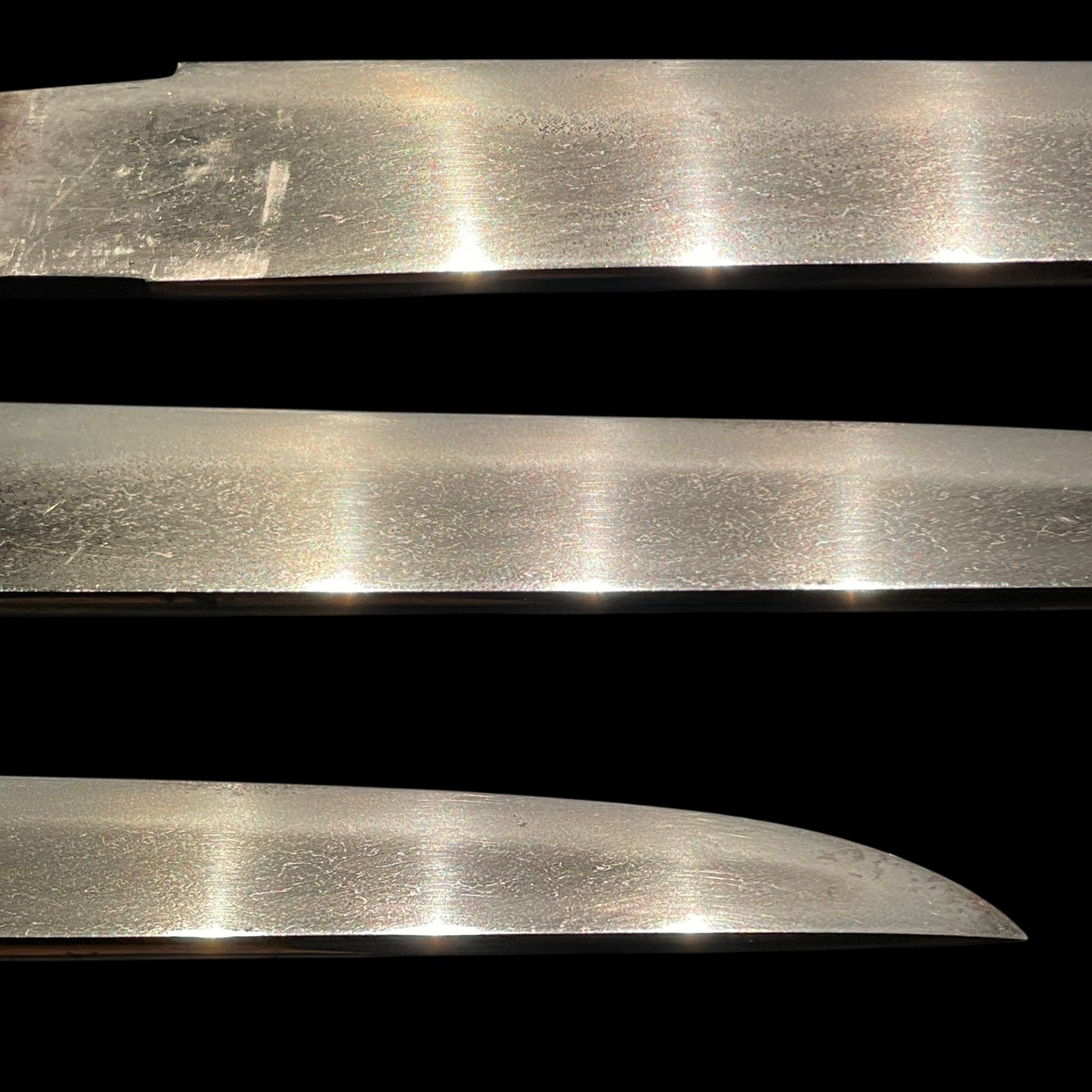 Darum Kashira 達磨頭 TANTO, Copper Fittings, Edo period mumei