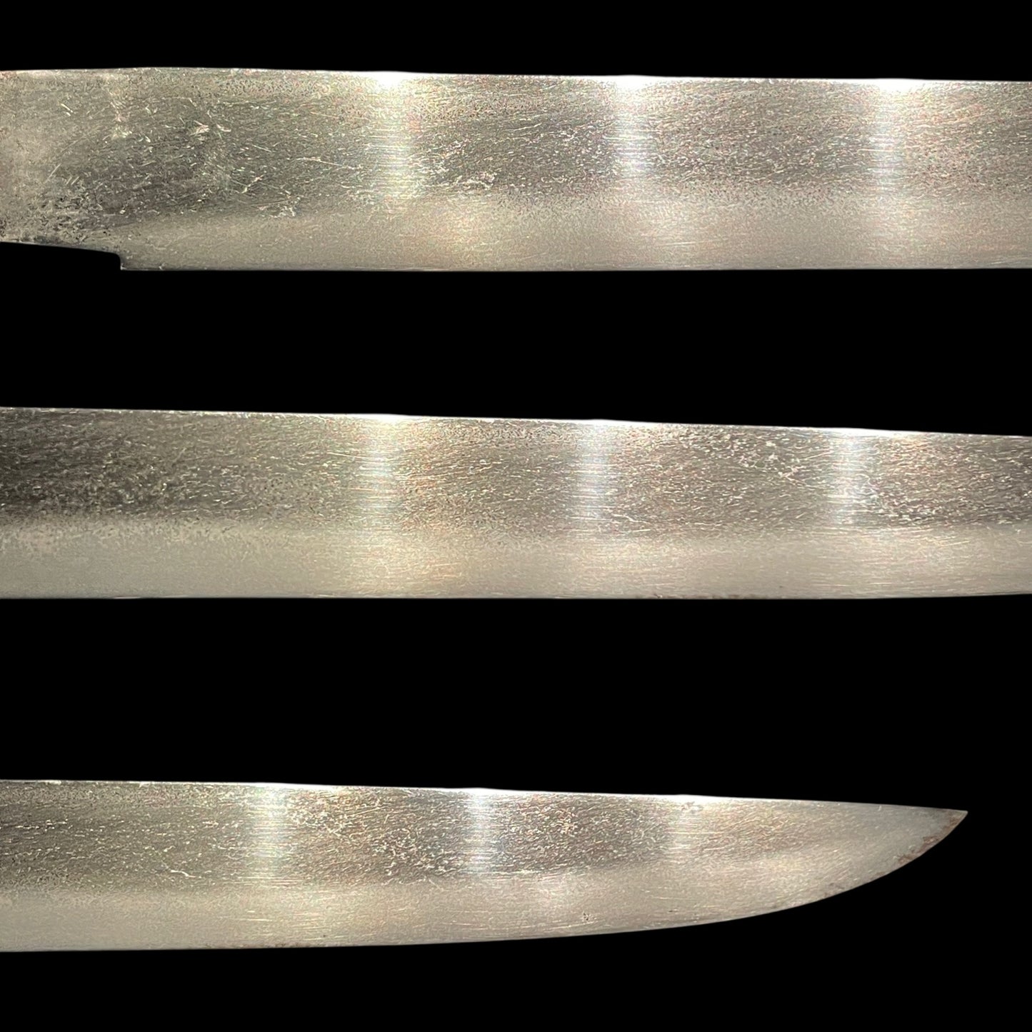 Darum Kashira 達磨頭 TANTO, Copper Fittings, Edo period mumei