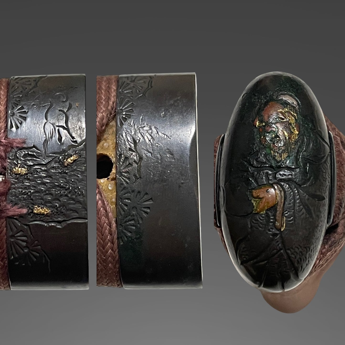 Kai-Mihara 貝三原 Shobuzukuri Wakizashi, Yoshinobu 好信 signed Fuchi,  Muromachi period