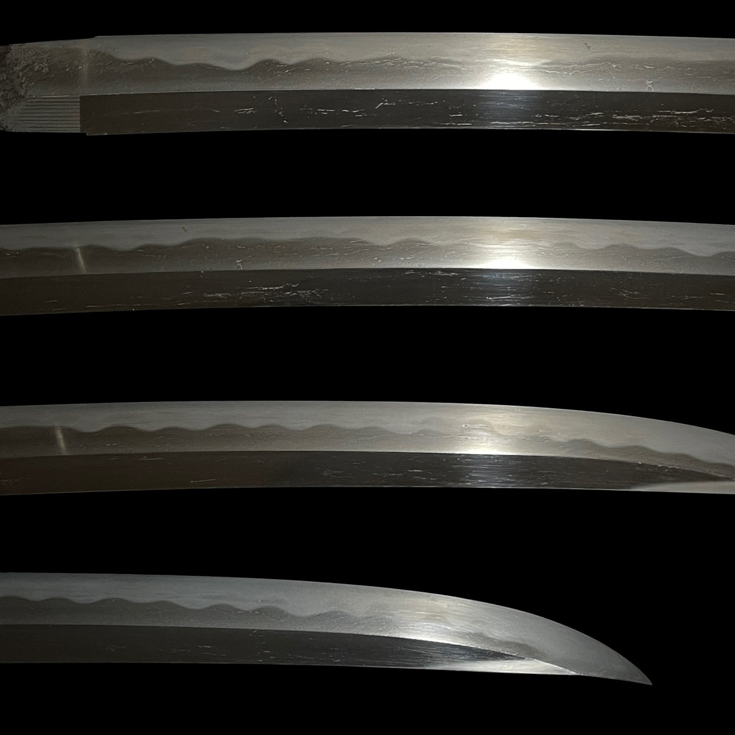 Shobuzukuri Wakizashi 菖蒲造脇差、 Kanemitsu 兼光 signed, Muromachi period