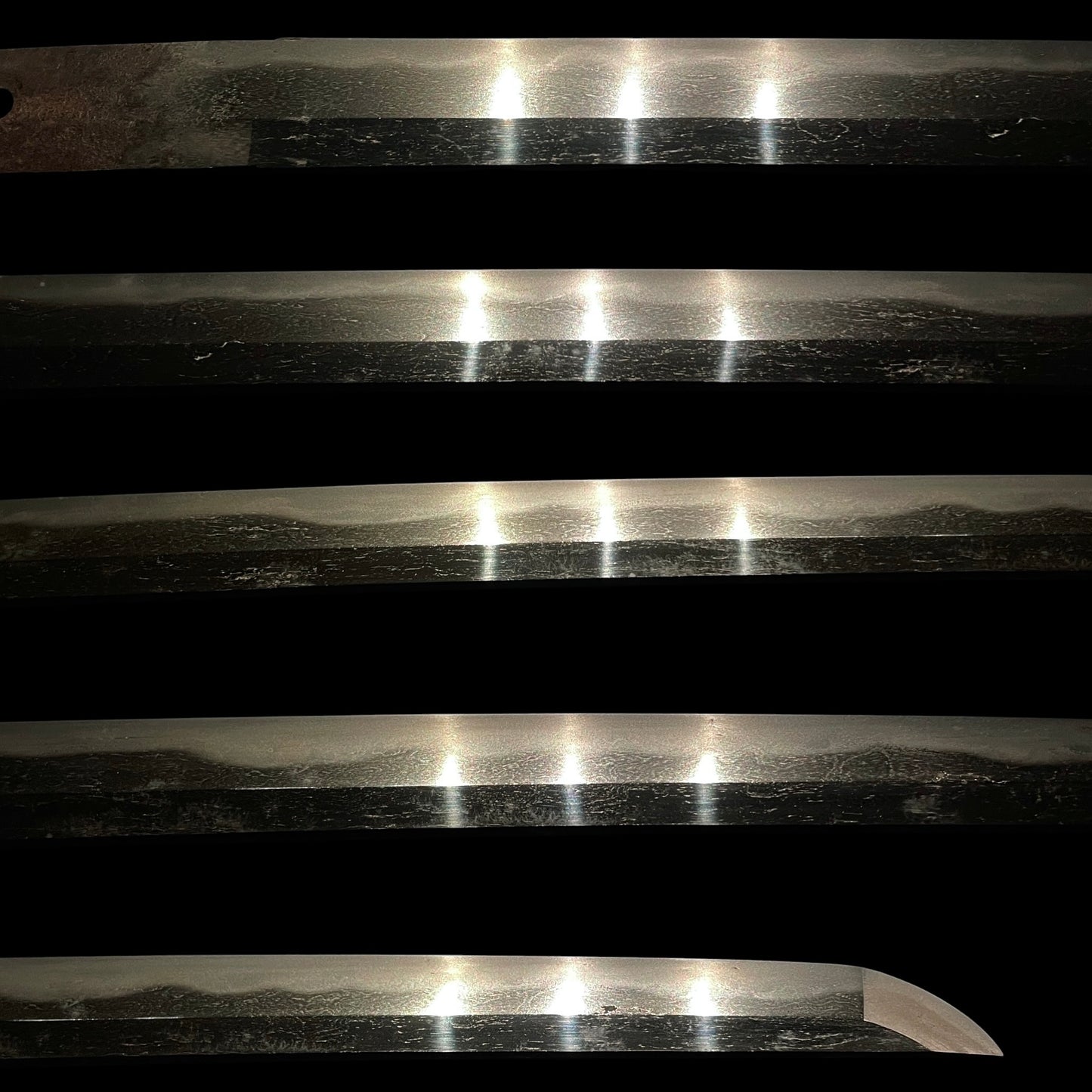 Straight Blade Long Wakizashi, Early Edo period mumei