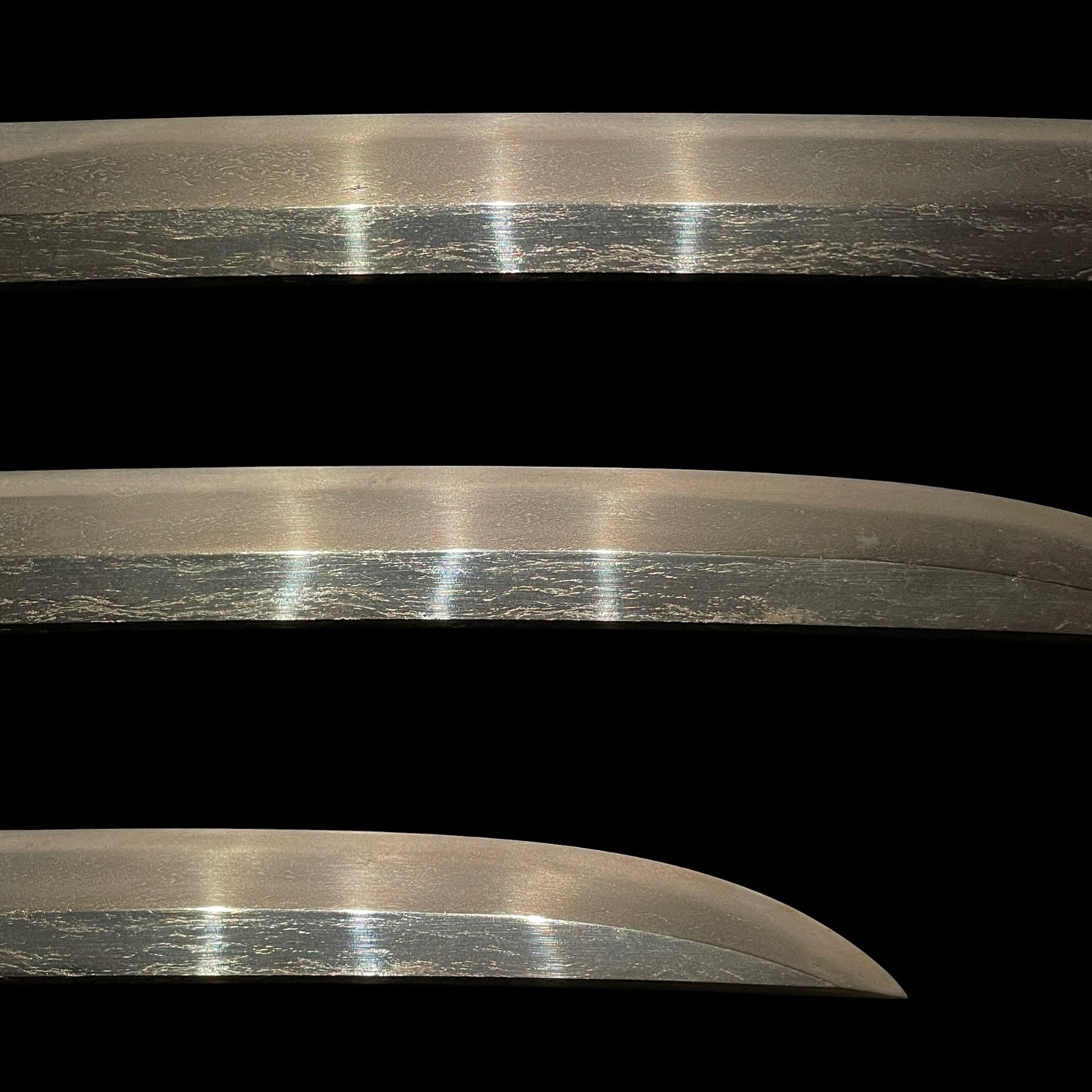 Shobuzukuri Wakizashi 菖蒲造脇差, Osafuneju Katsumitsu 長船住勝光 signed, Muromachi period
