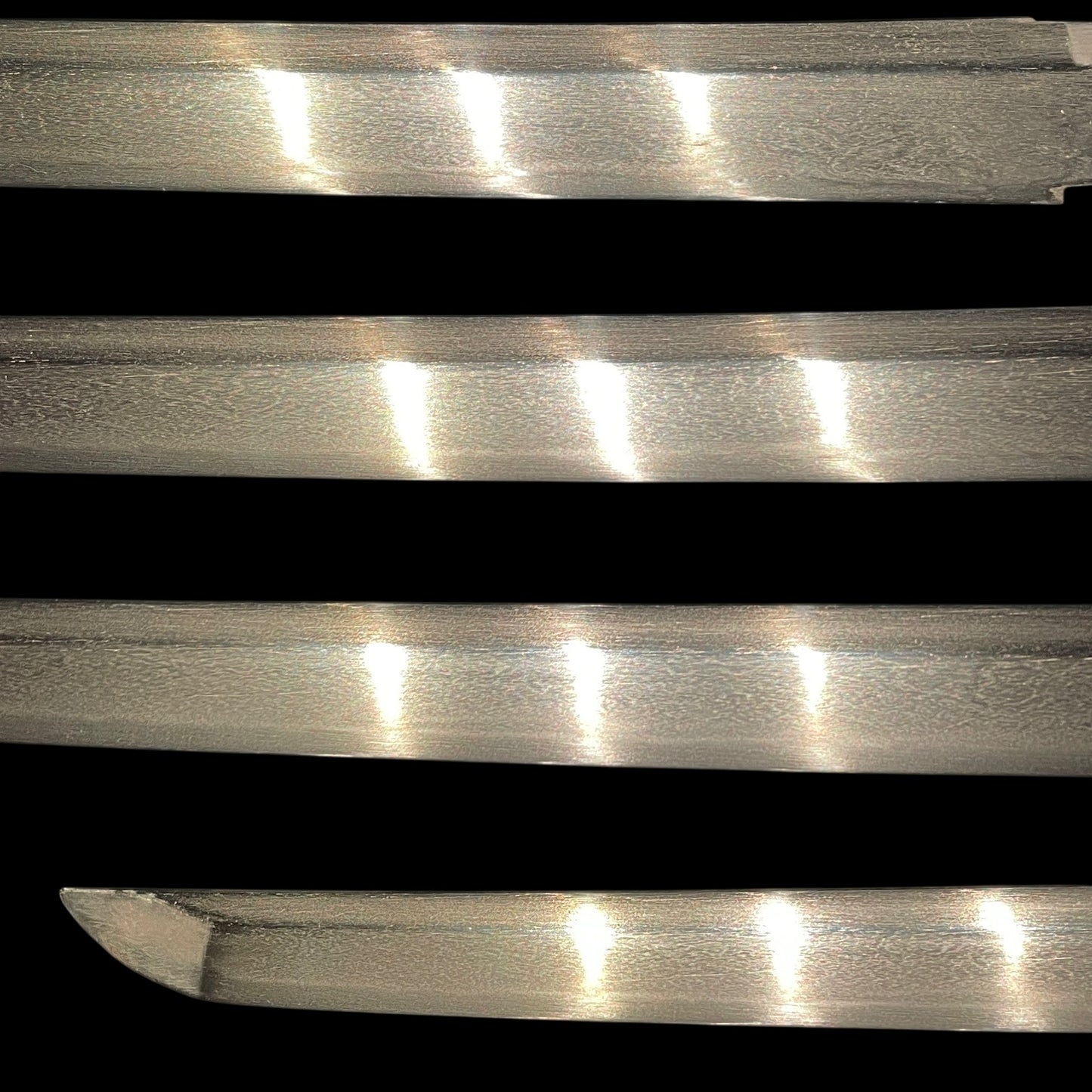 High-grade fittings Wakizashi, Tanshuju Nobuyuki signed Tsuba, Edo period mumei