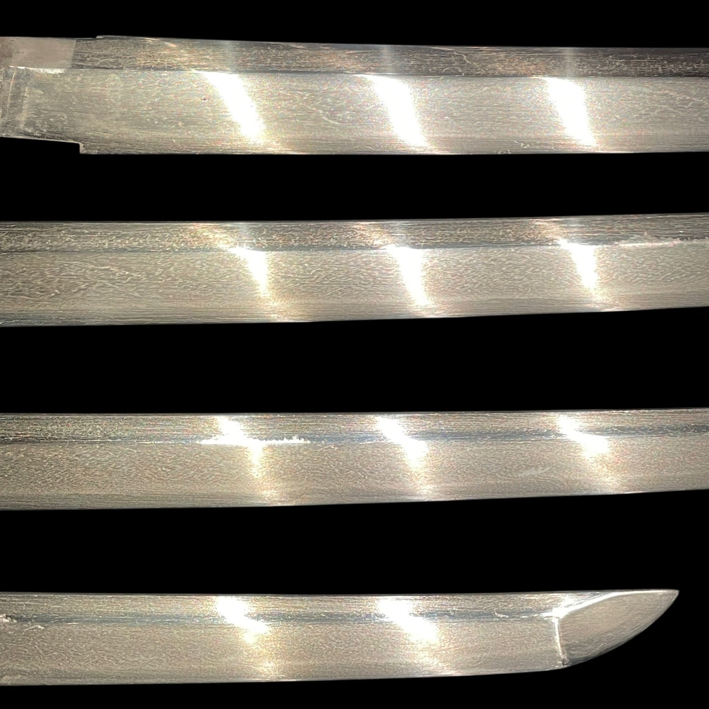 High-grade fittings Wakizashi, Tanshuju Nobuyuki signed Tsuba, Edo period mumei