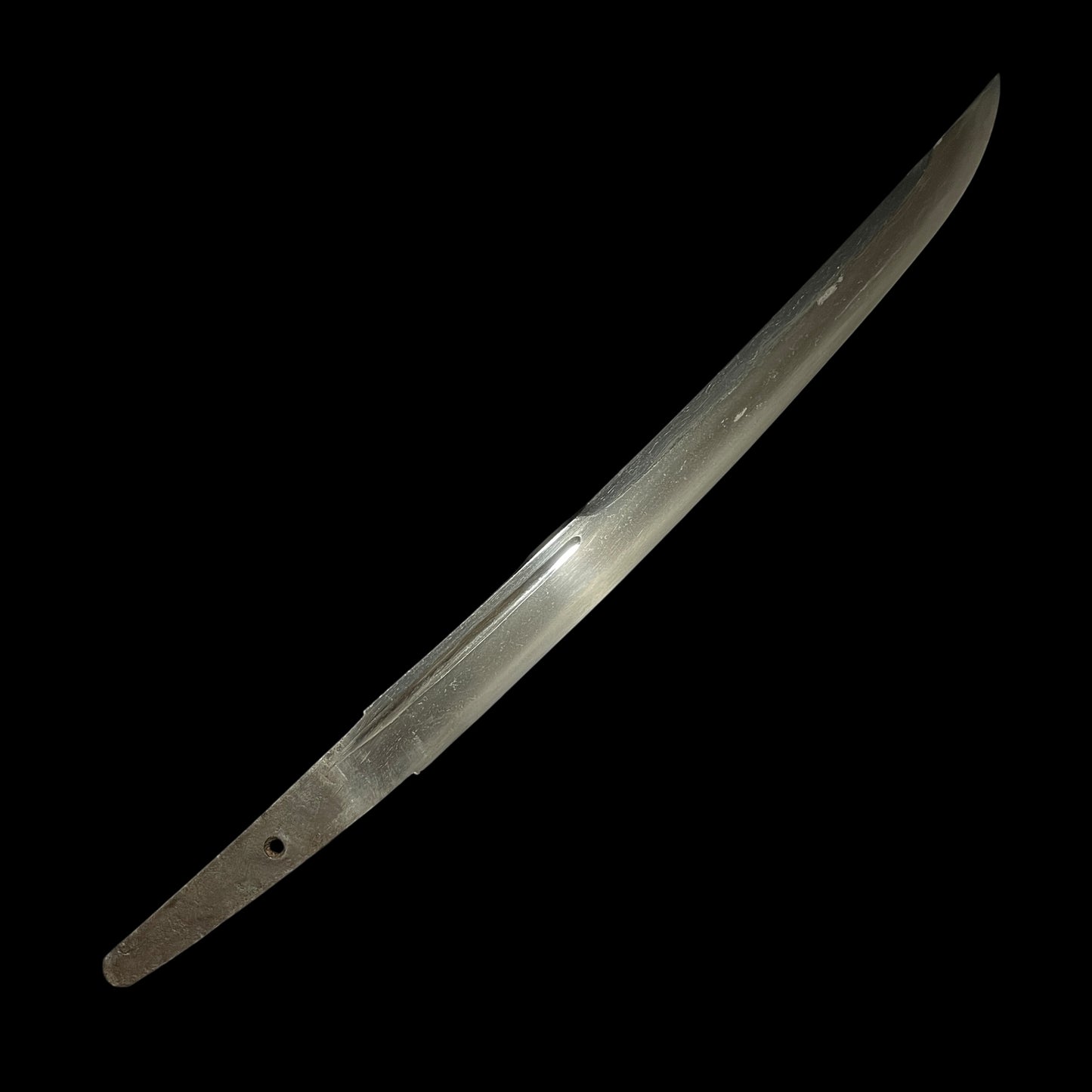 Unokubi-Zukuri 鵜首造 Wakizashi, Crab Fuchikashira, Signed Kozuka, Edo period mumei