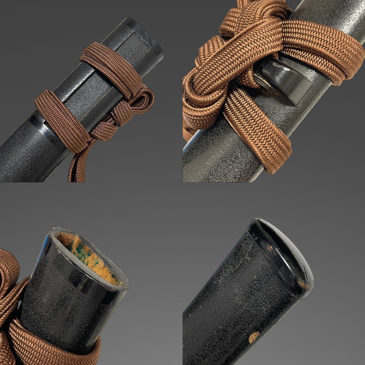 Unokubi-Zukuri 鵜首造 Wakizashi, Crab Fuchikashira, Signed Kozuka, Edo period mumei