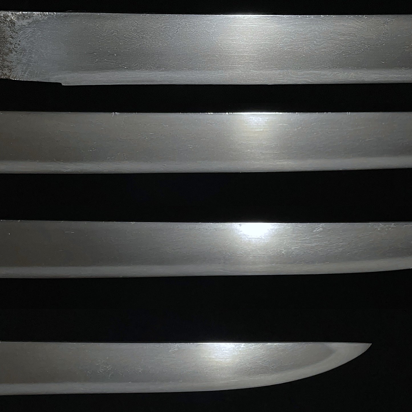Fuyuhiro 冬広, Hadamono 肌物 Wakizashi, Muromachi period, NBTHK Certificate